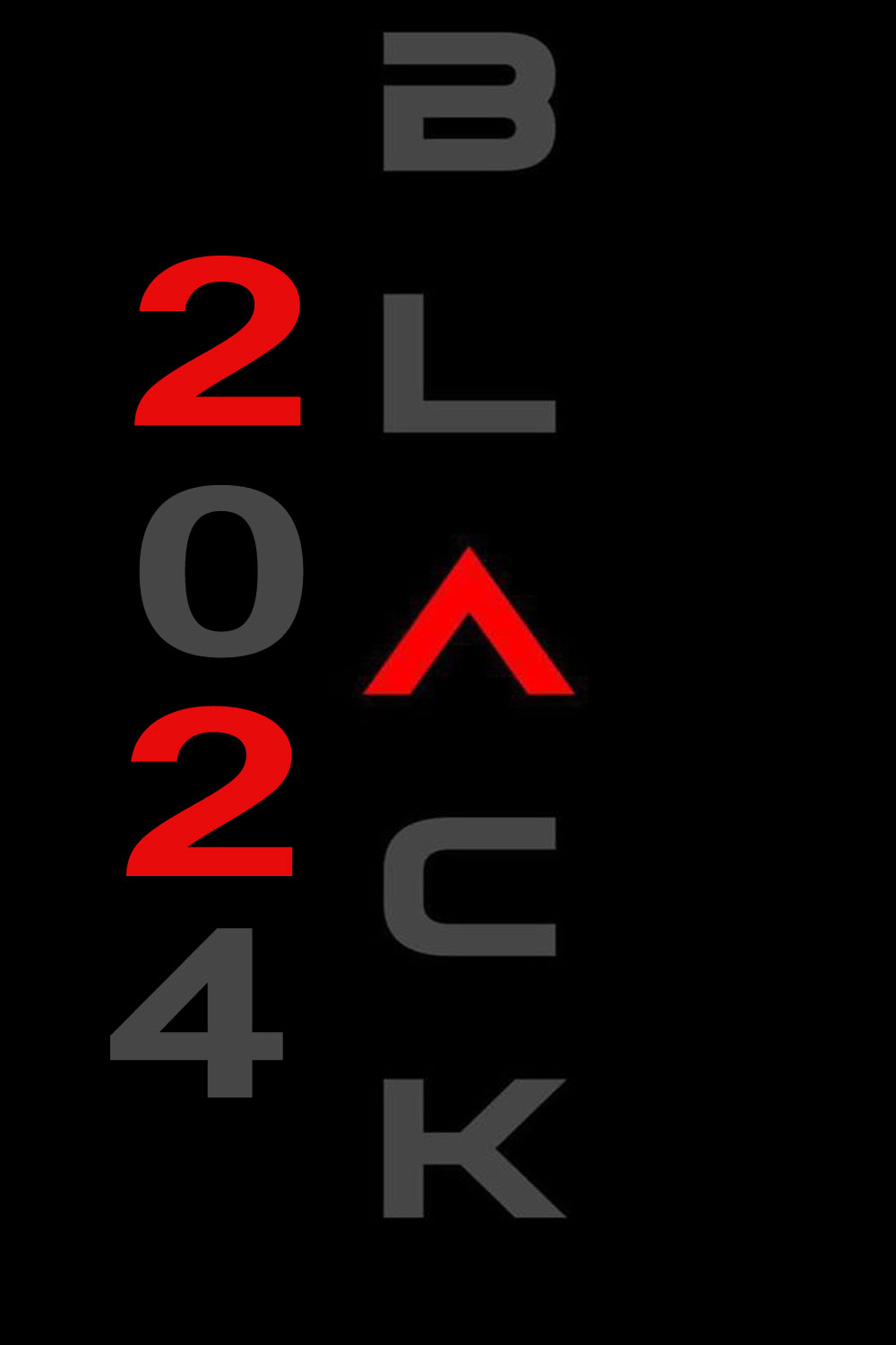 Black Happy New Year Wallpaper 2024 Birthday Wishes, Memes, SMS & Greeting eCard Image