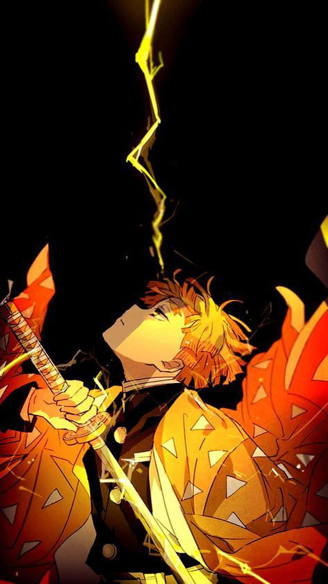 Download Demon Slayer Zenitsu 4K Wallpaper