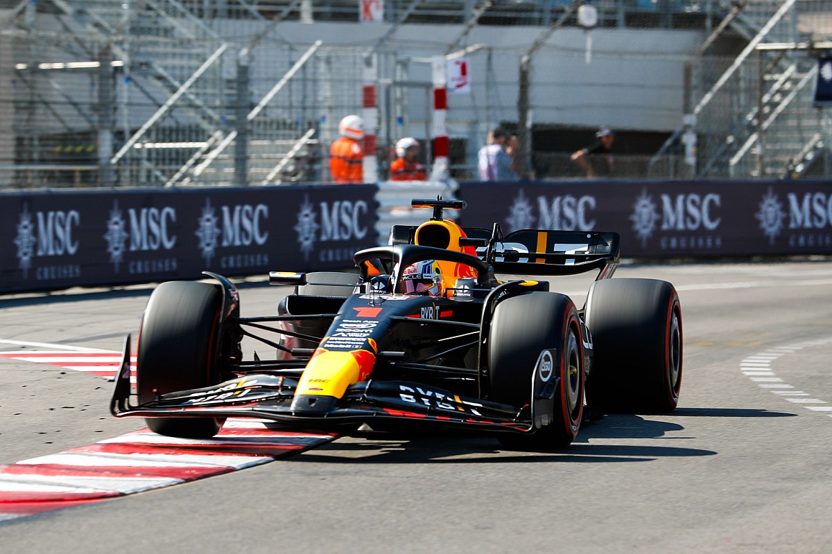 F1 Monaco GP: Verstappen edges Alonso to thrilling pole after Perez crash