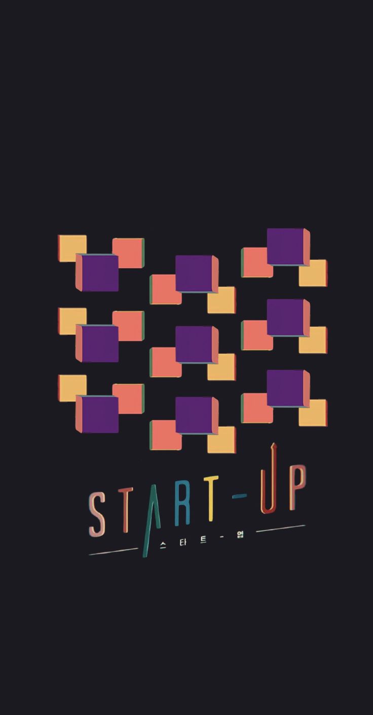 Start Up Kdrama Wallpaper. Desain Ilustrasi, Stiker, Ilustrasi