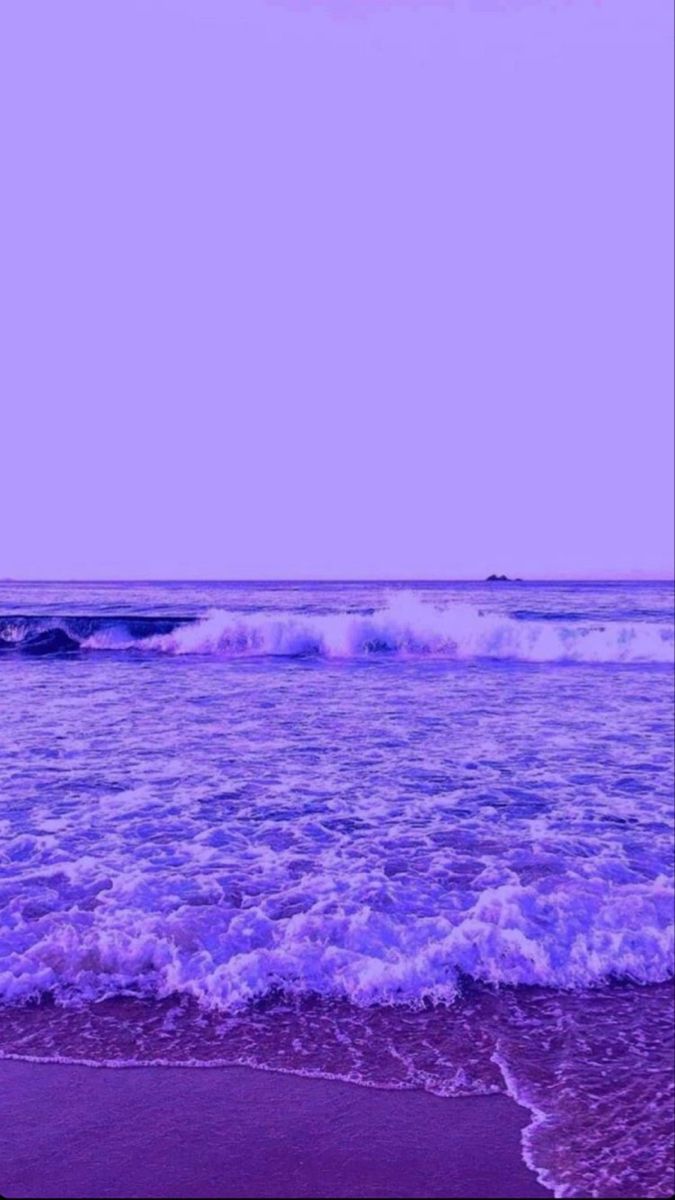 aesthetic #purple #sea #deniz #waves #mor. Purple wallpaper phone, Dark purple aesthetic, Purple aesthetic