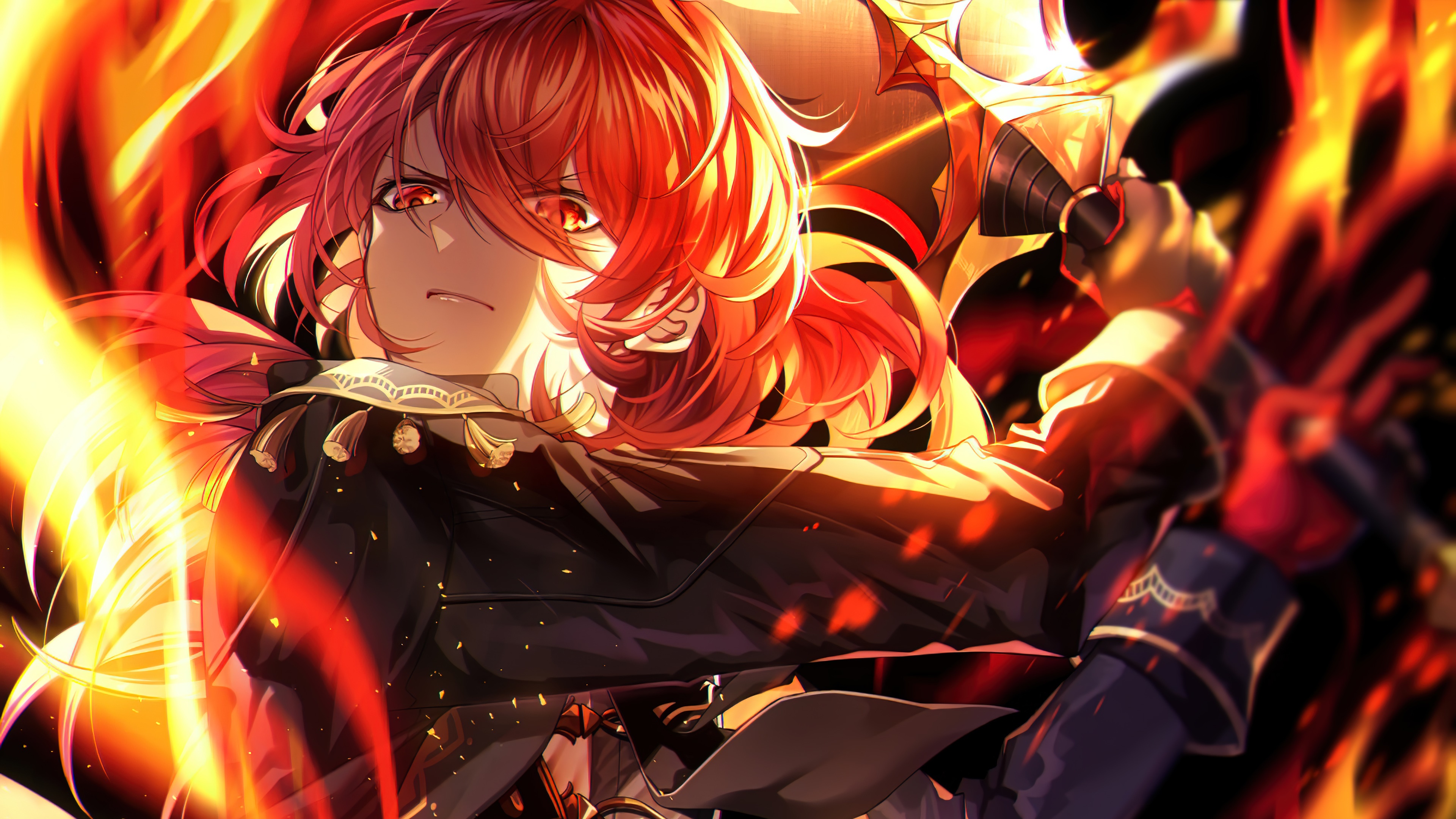 wallpaper, diluc, genshin impact, 4k, HD Gallery HD Wallpaper