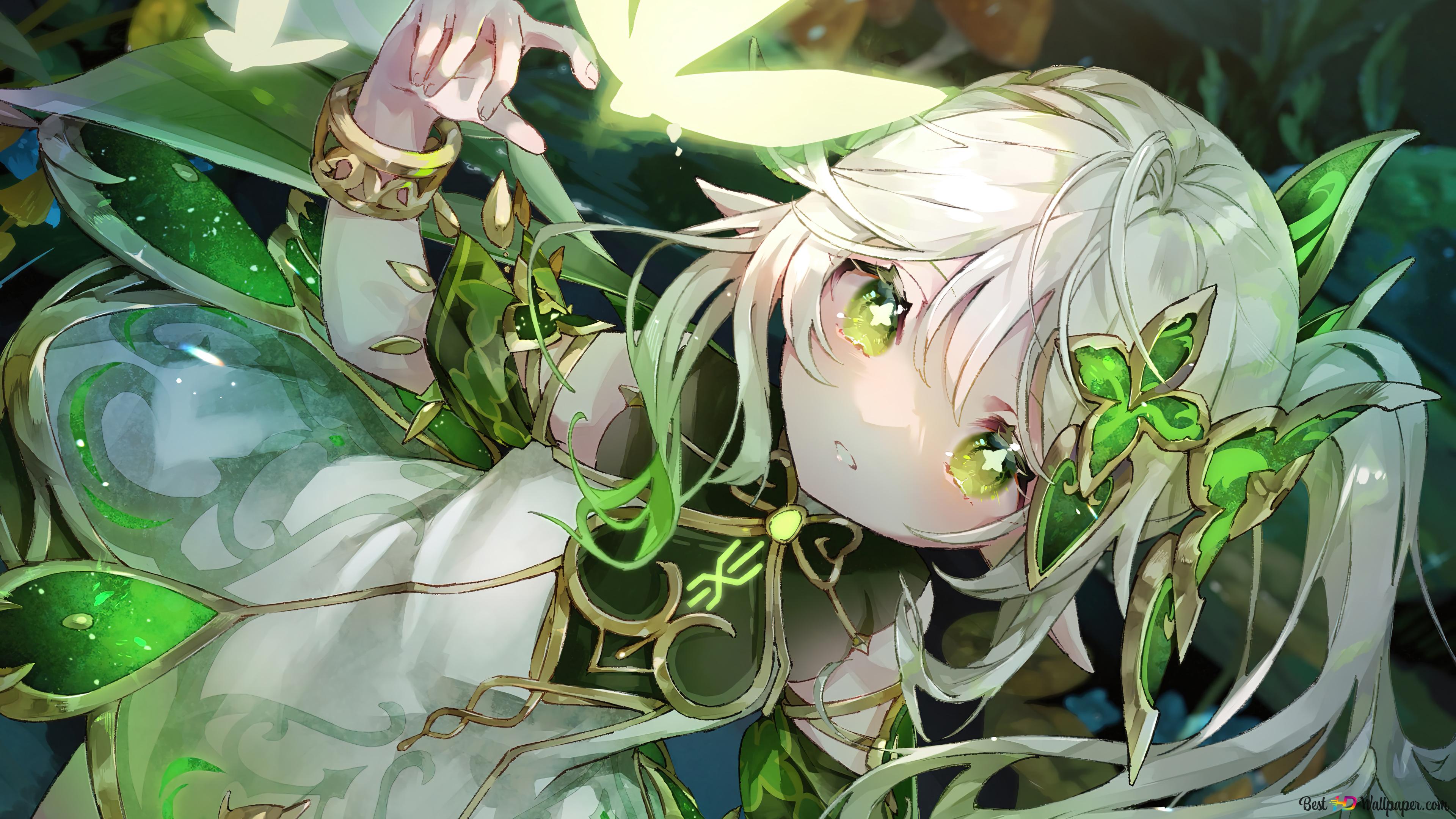 Nahida (Dendro Character) Impact (Anime Video Game) 4K wallpaper download