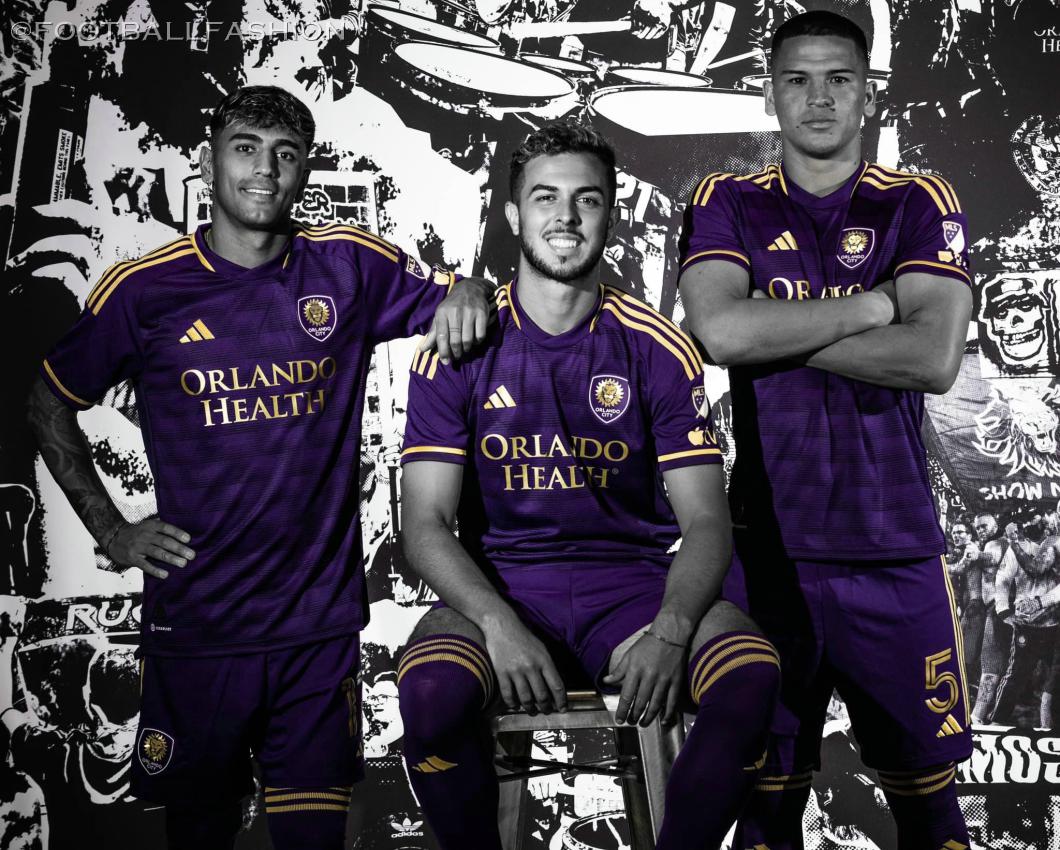 Orlando City SC 2023 24 Adidas Home Kit