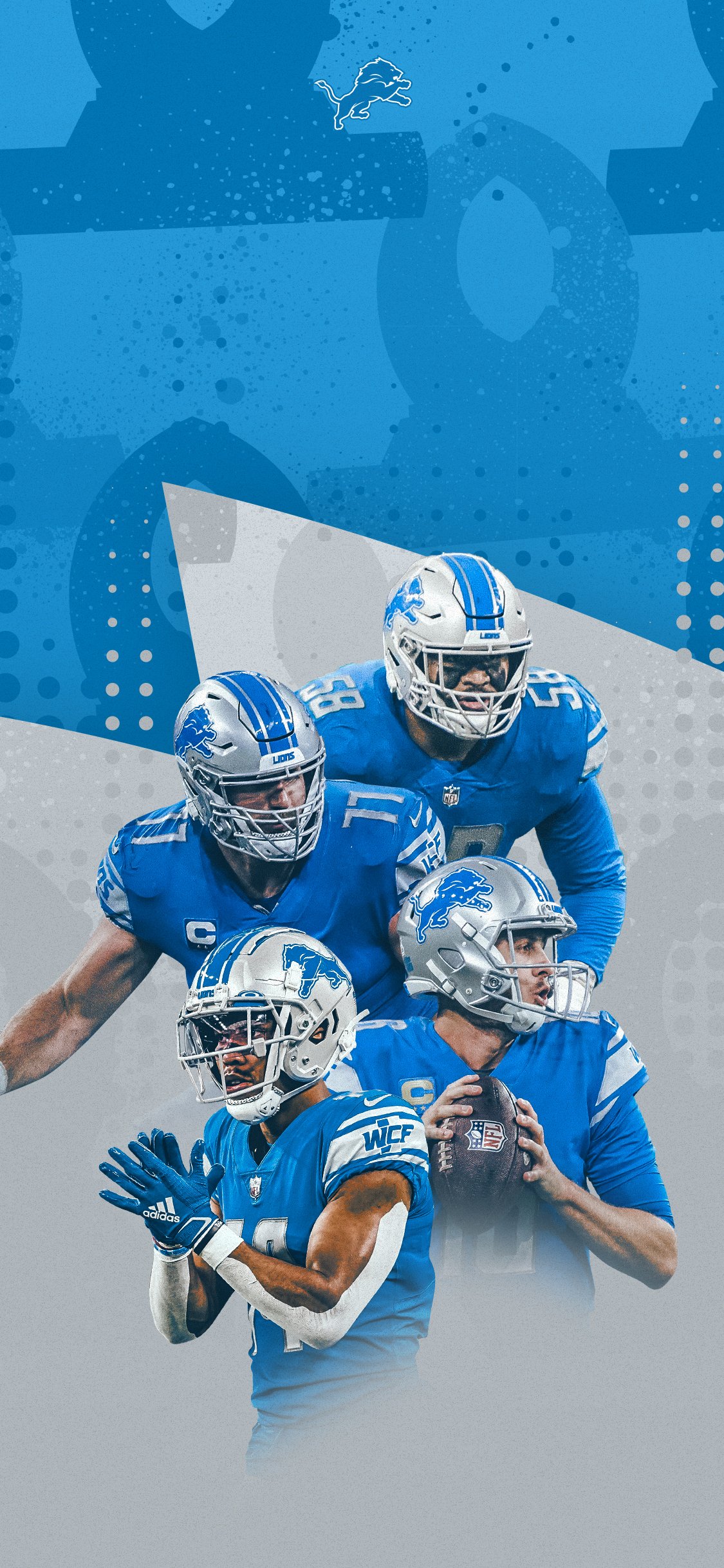 2022-2023 Detroit Lions Wallpaper Schedule