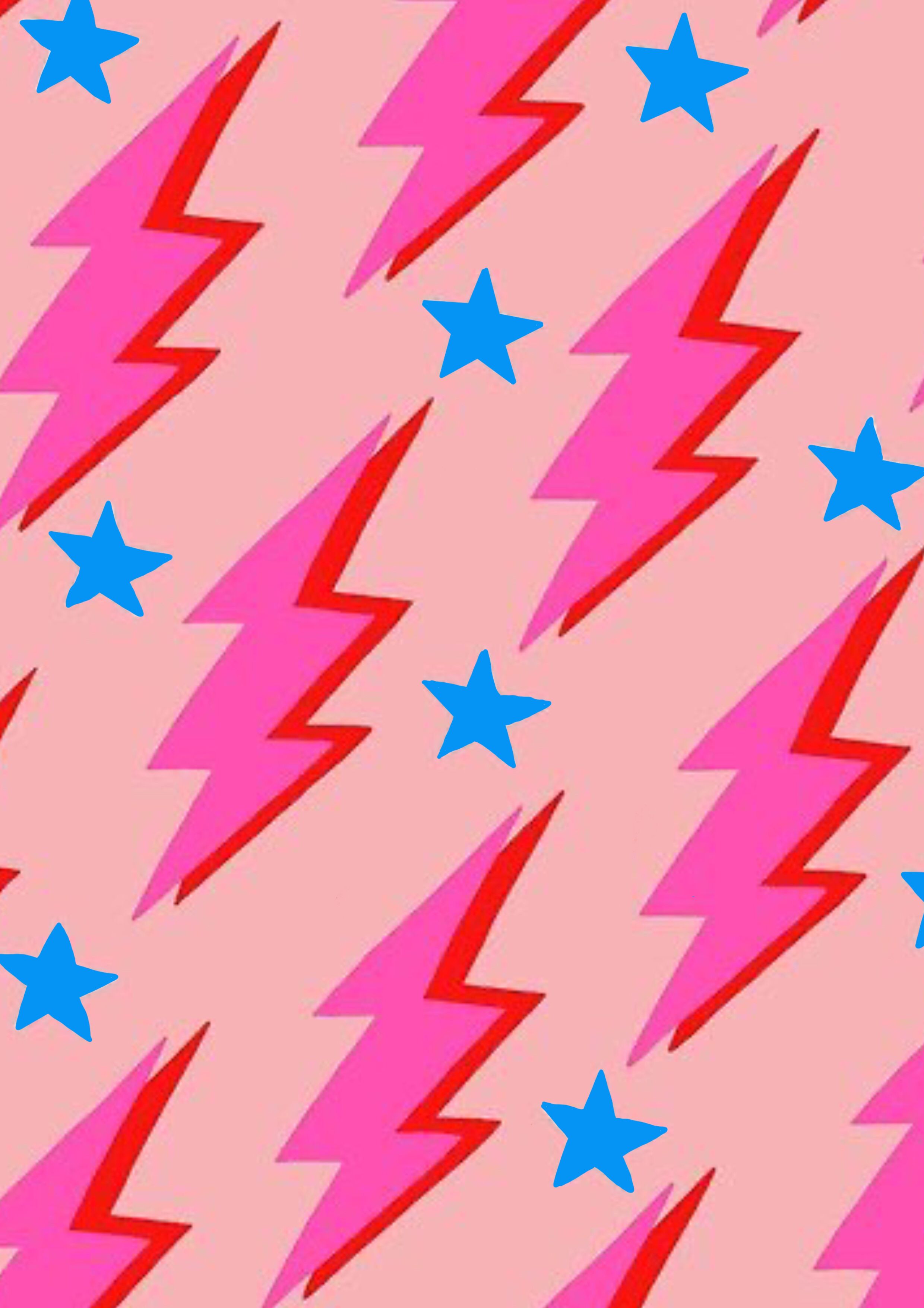 Lightning bolt preppy wallpaper