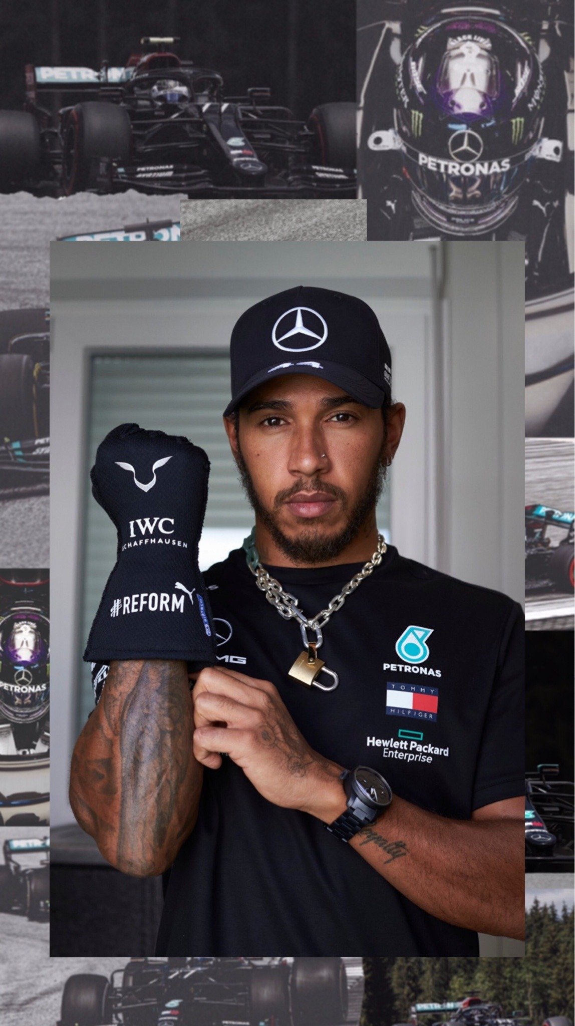 Download Iconic Snapshot of Lewis Hamilton in Action Wallpaper  Wallpapers com