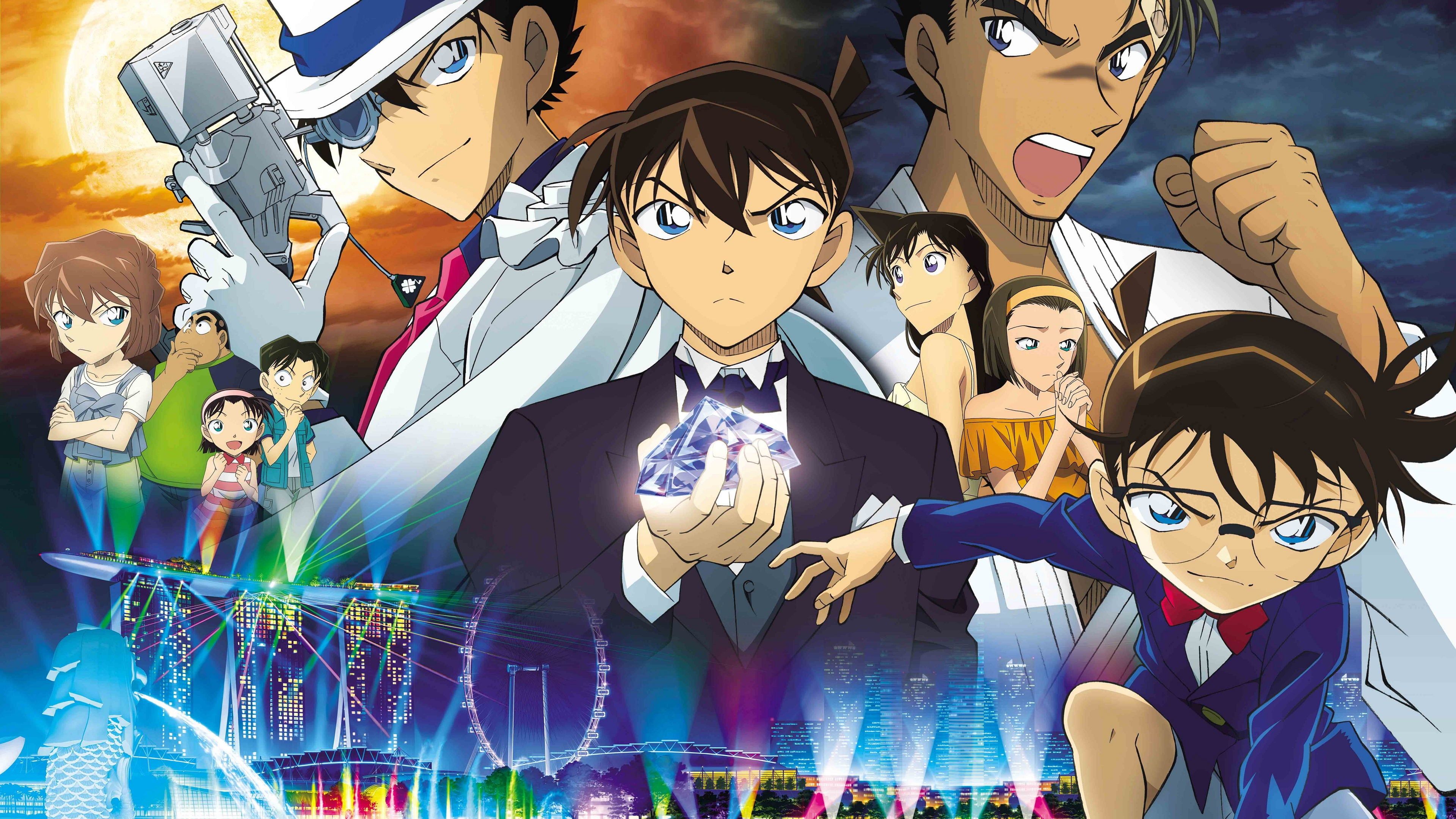 Wallpaper, Detective Conan, anime 3840x2160