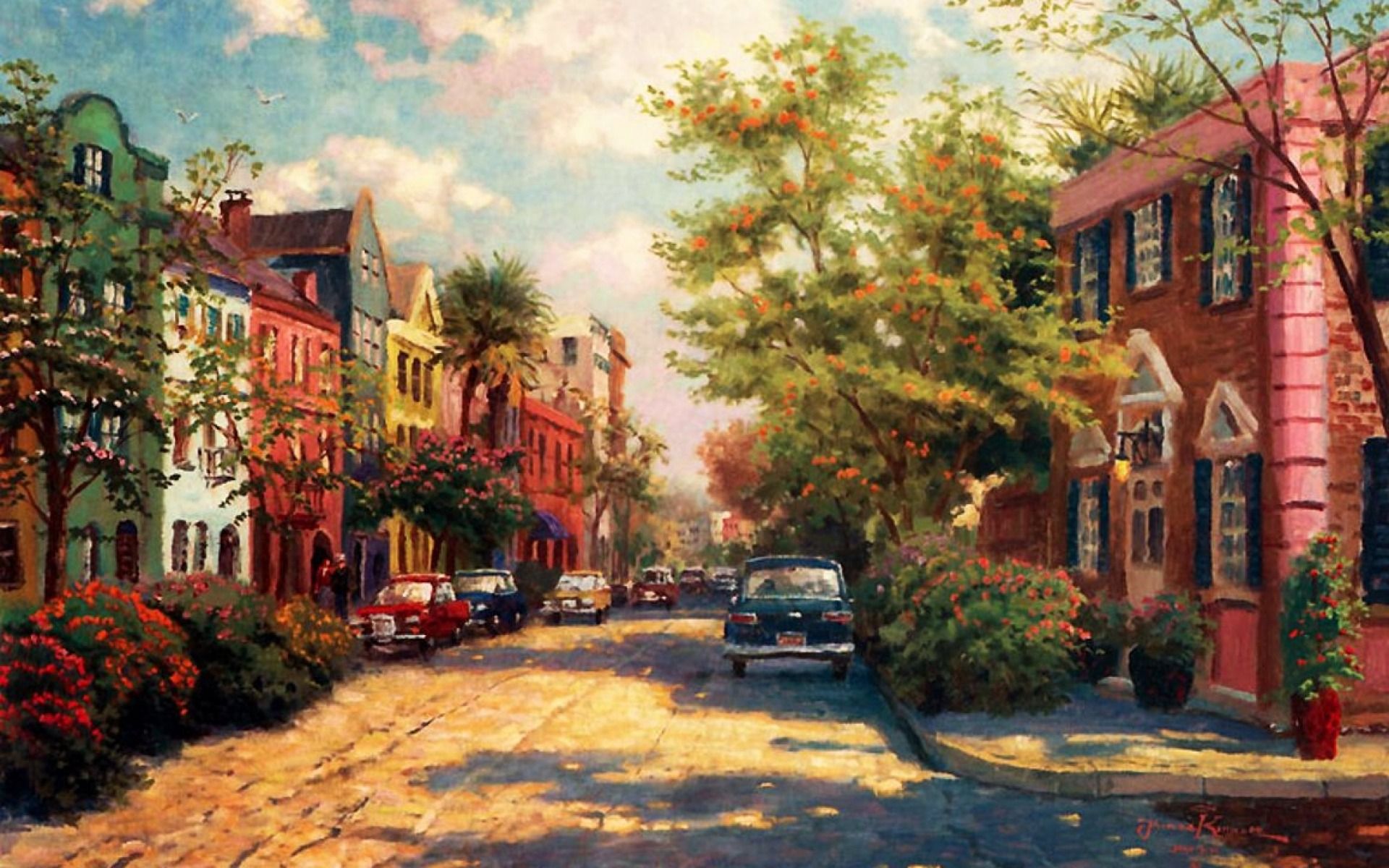 Charleston Wallpaper