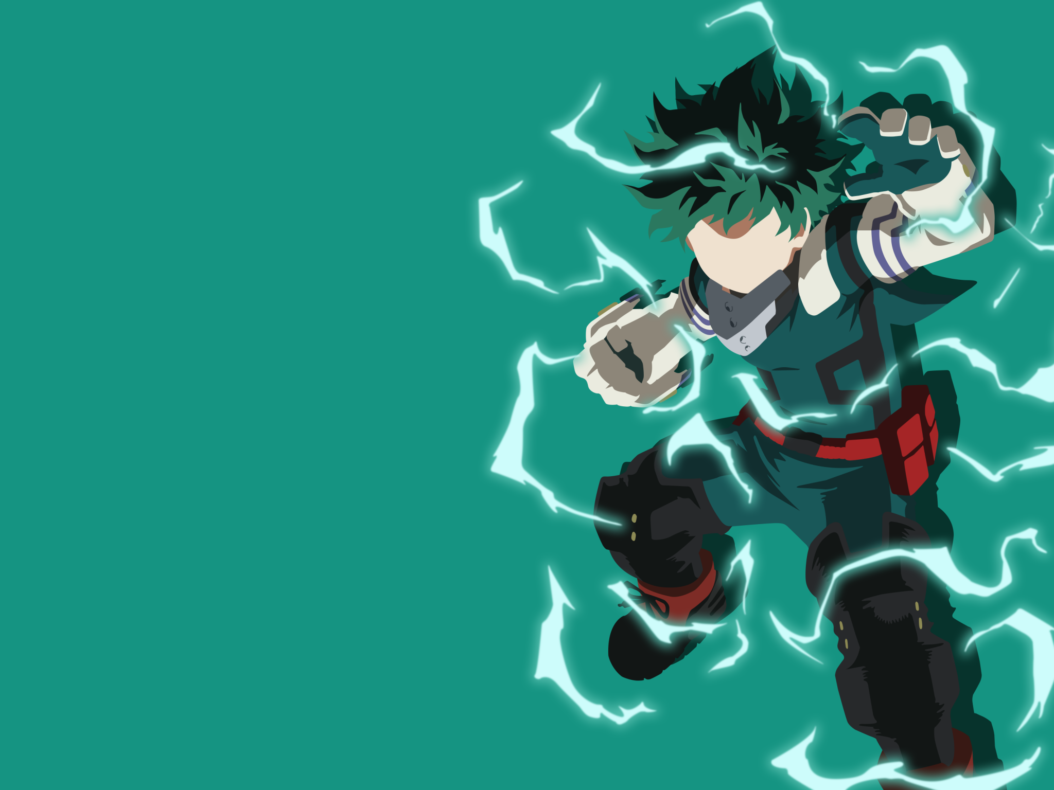 Izuku Midoriya Wallpaper 4K, Deku, My Hero Academia, Anime