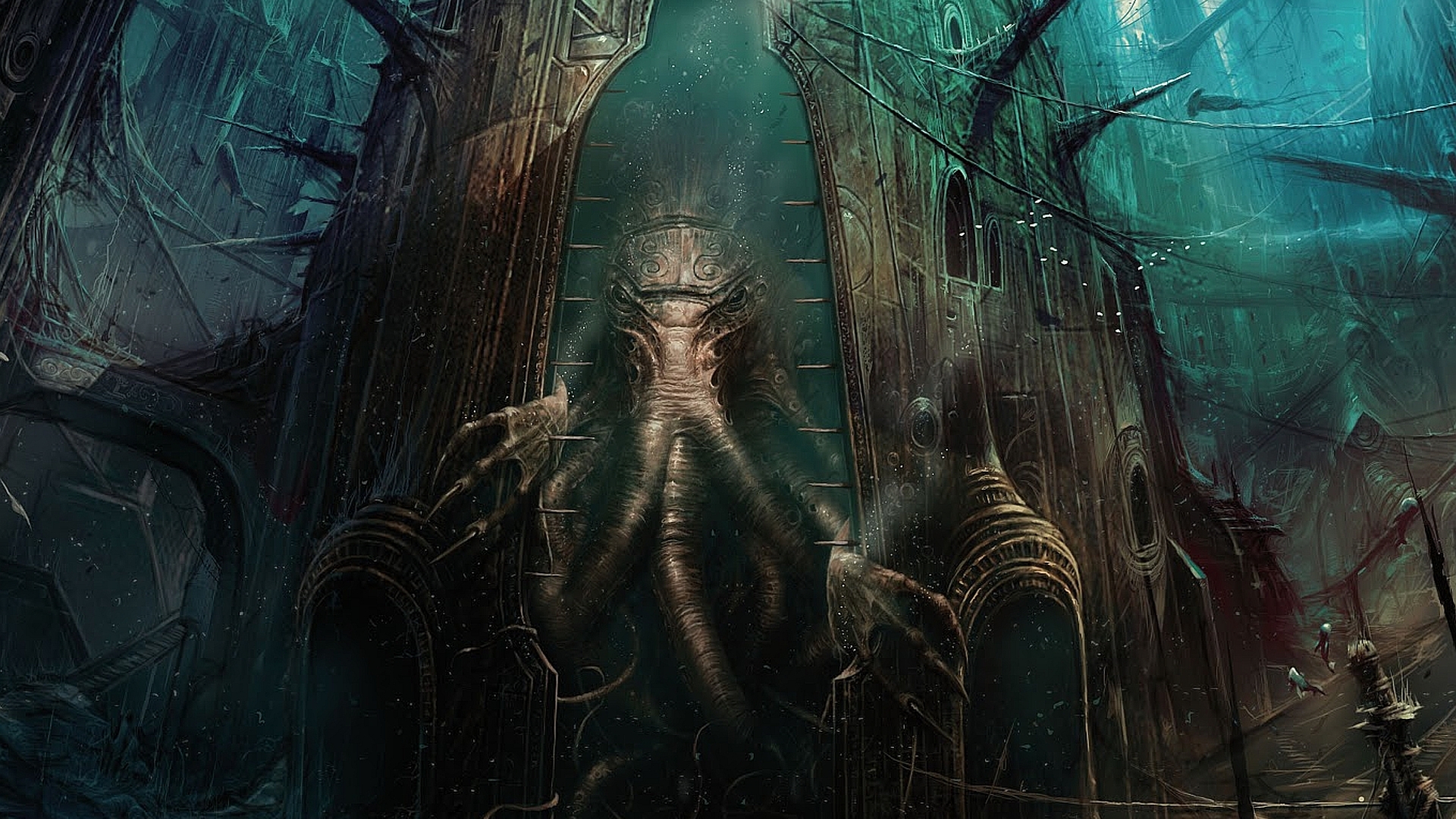 Fantasy Cthulhu HD Wallpaper and Background