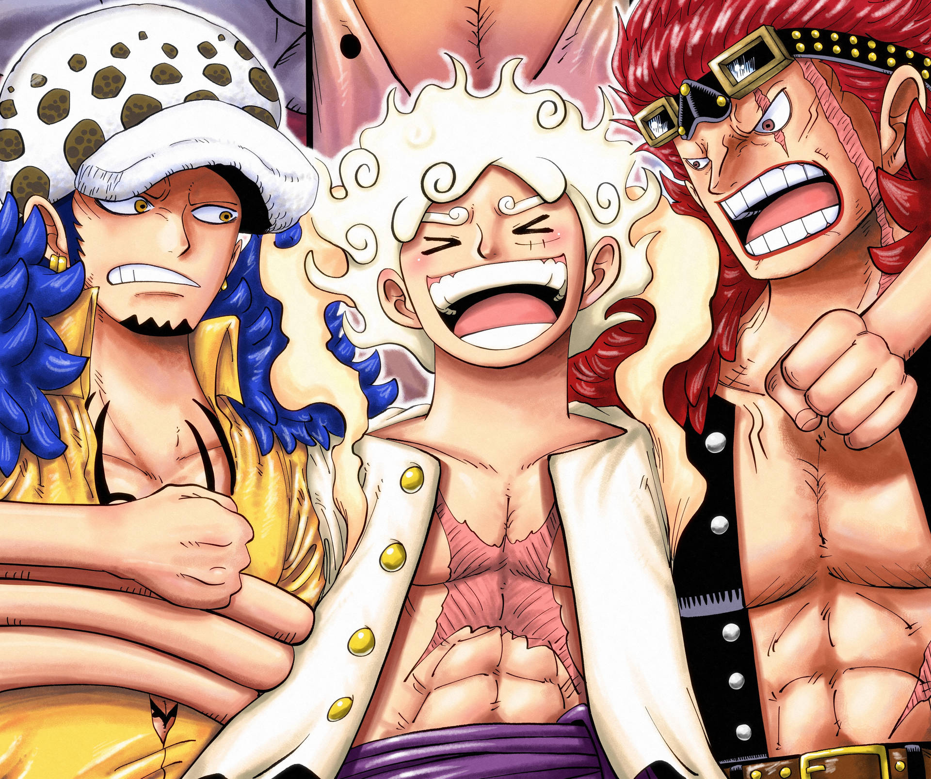 Download One Piece Joy Boy Luffy Fanart Wallpaper