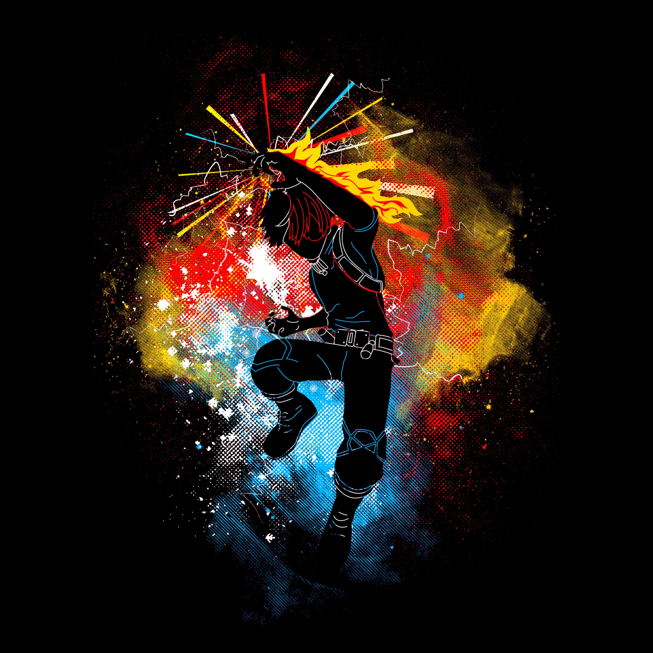 Izuku Midoriya Wallpaper 4K, My Hero Academia, Black Dark