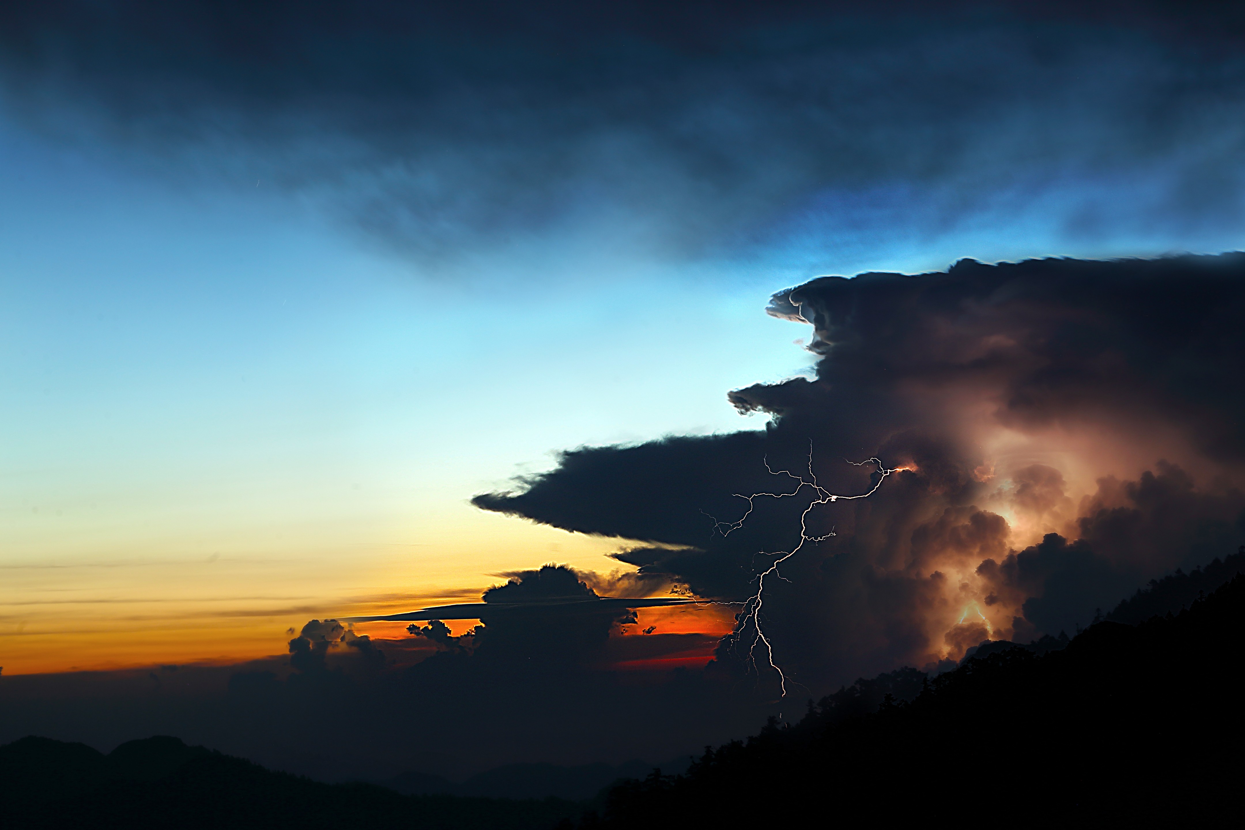 storm, lightning, nature, clouds Gallery HD Wallpaper