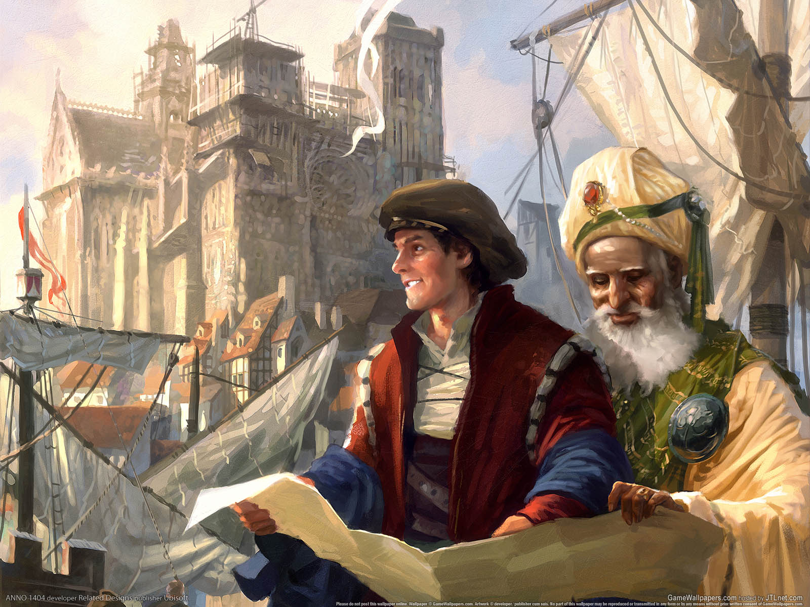 Anno 1404 wallpaper. Anno 1404