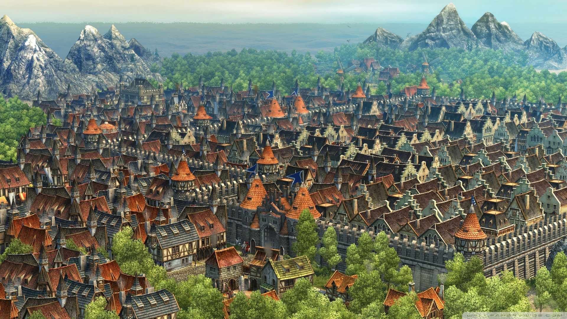 Anno 1404 Screenshots 1 Ultra HD Desktop Background Wallpaper for 4K UHD TV, Tablet