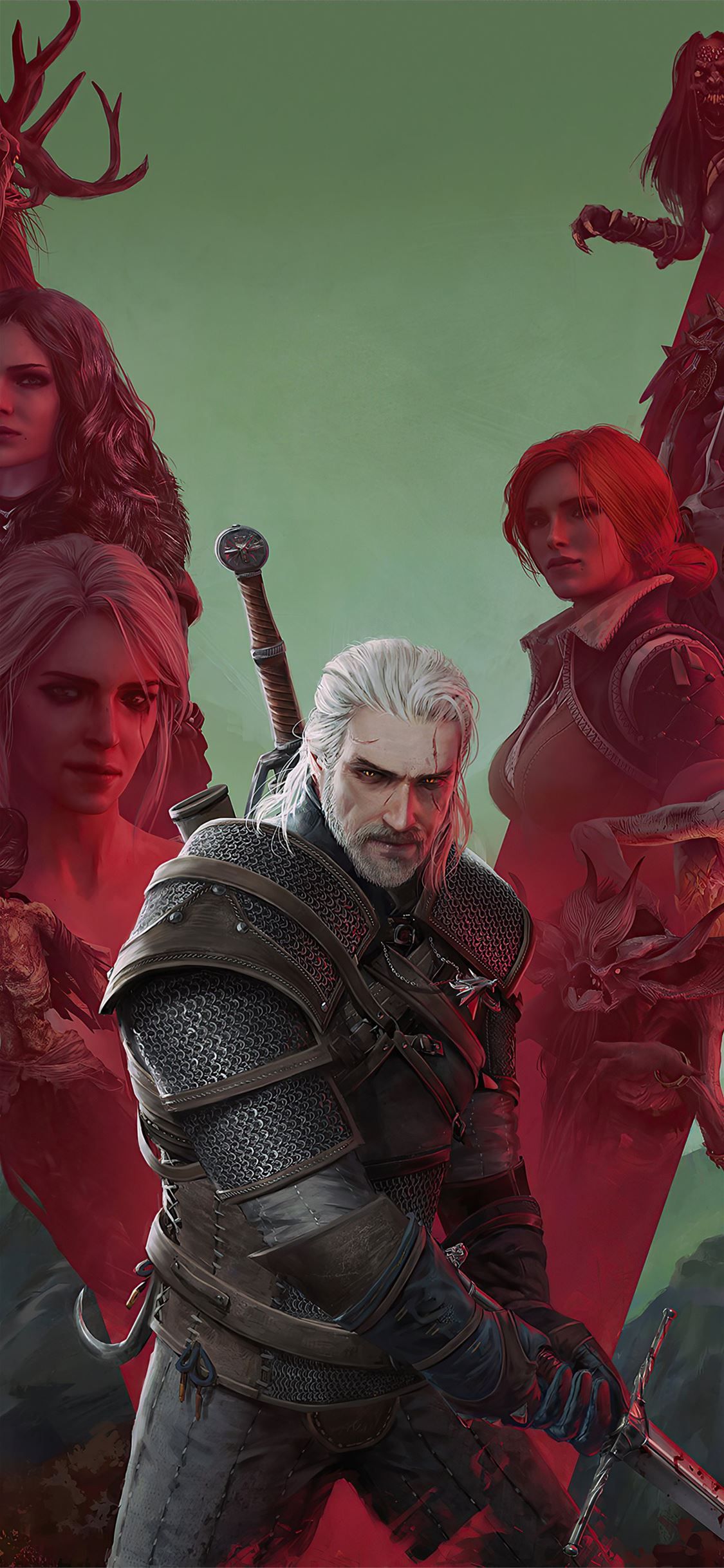 The Witcher Iphone Wallpapers Wallpaper Cave