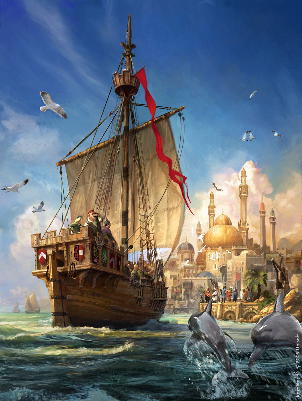 Anno 1404 concept art. New Game Plus