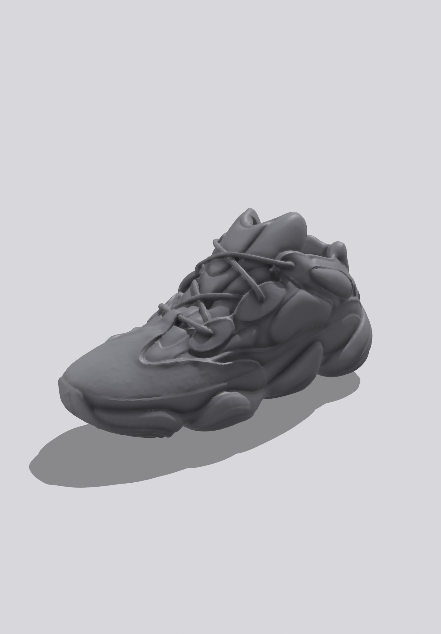 Free STL file Yeezy 500