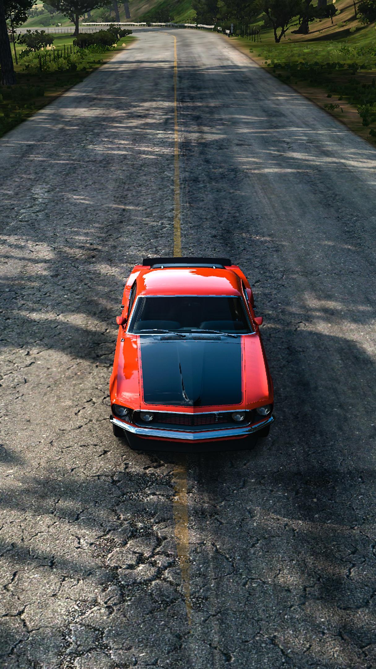 Wallpaper of the '69 Ford Mustang Boss 302. Hope you like it
