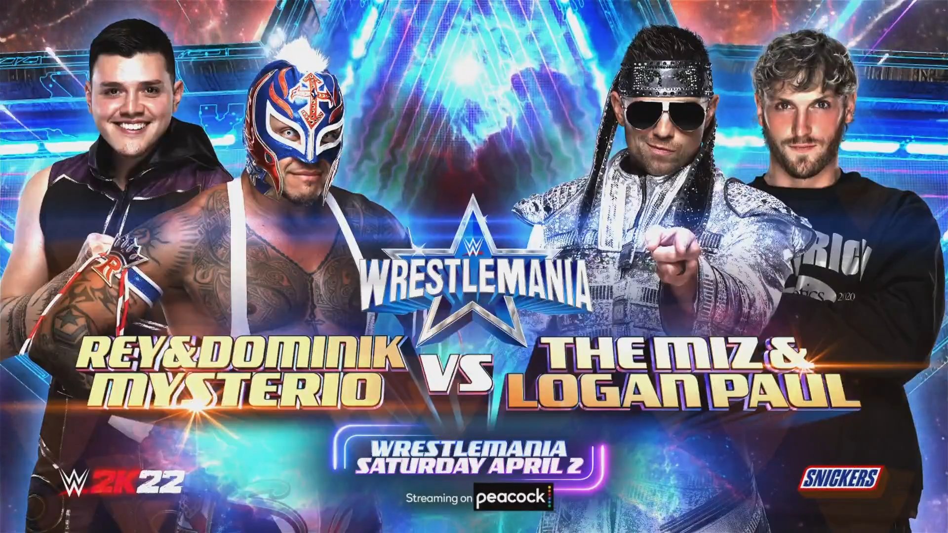 WWE WrestleMania SEE #WrestleMania Saturday! & Vs. &