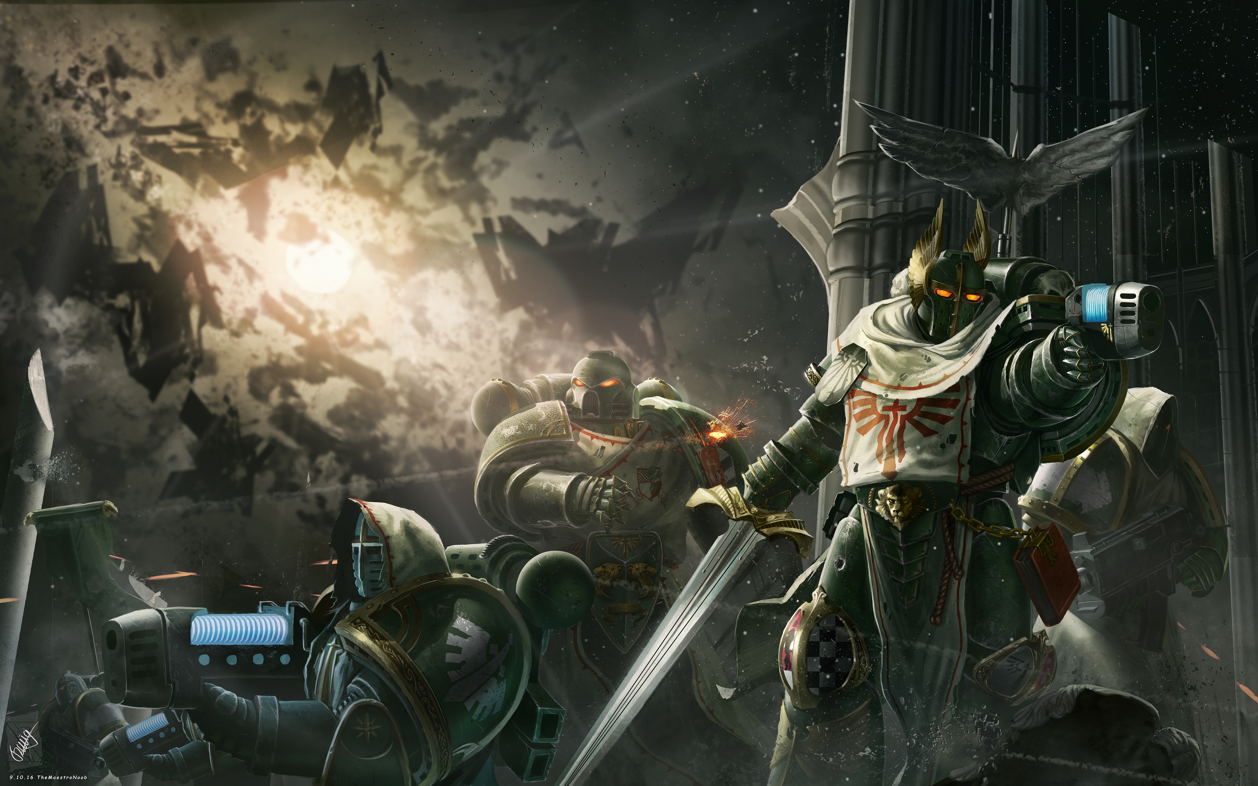 Warhammer 4K wallpaper for your desktop or mobile screen free and easy to download