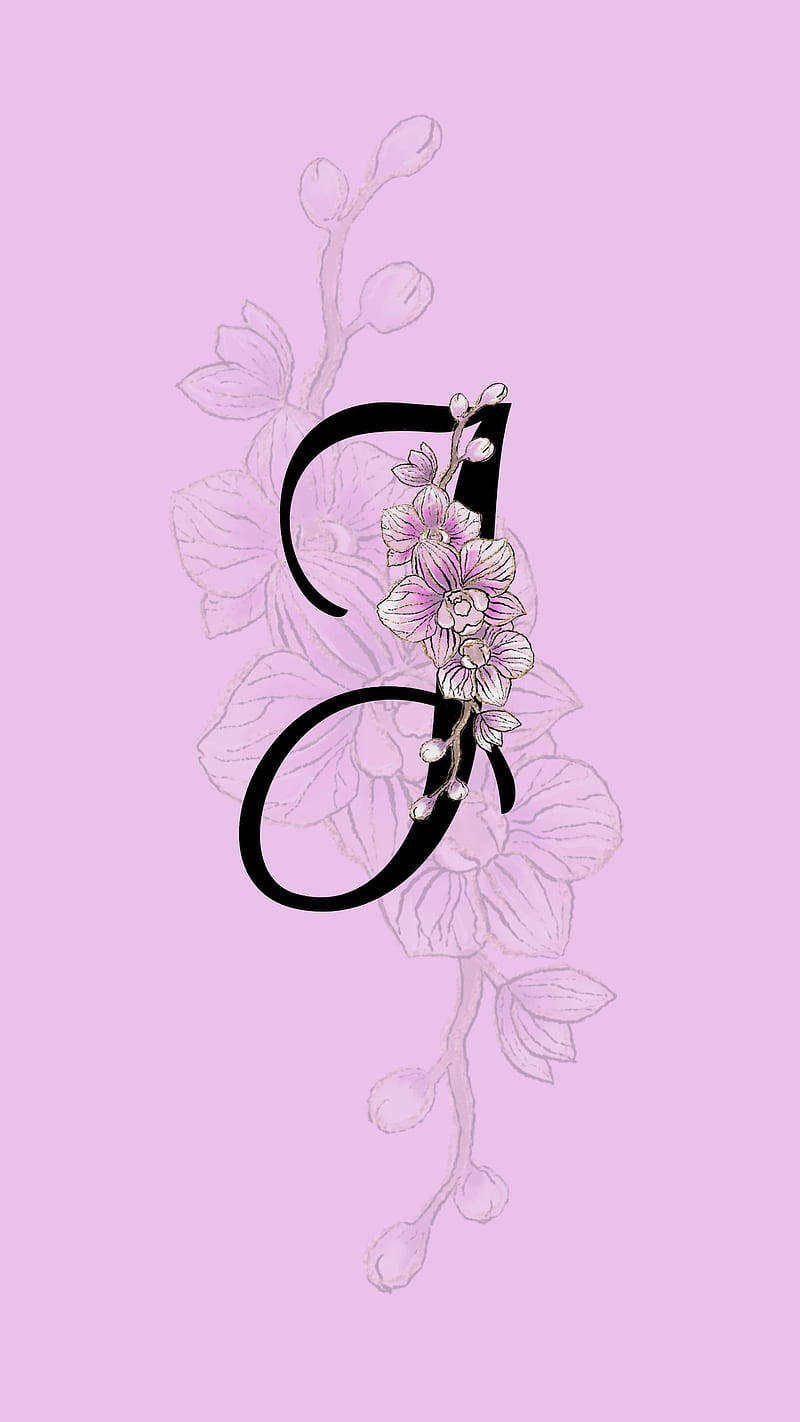 Download Artistic Cursive Letter J Wallpaper