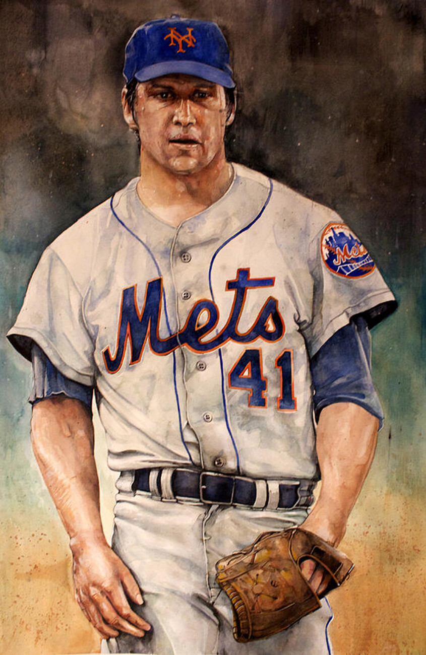 Tom #Seaver Baseball Wall Mural