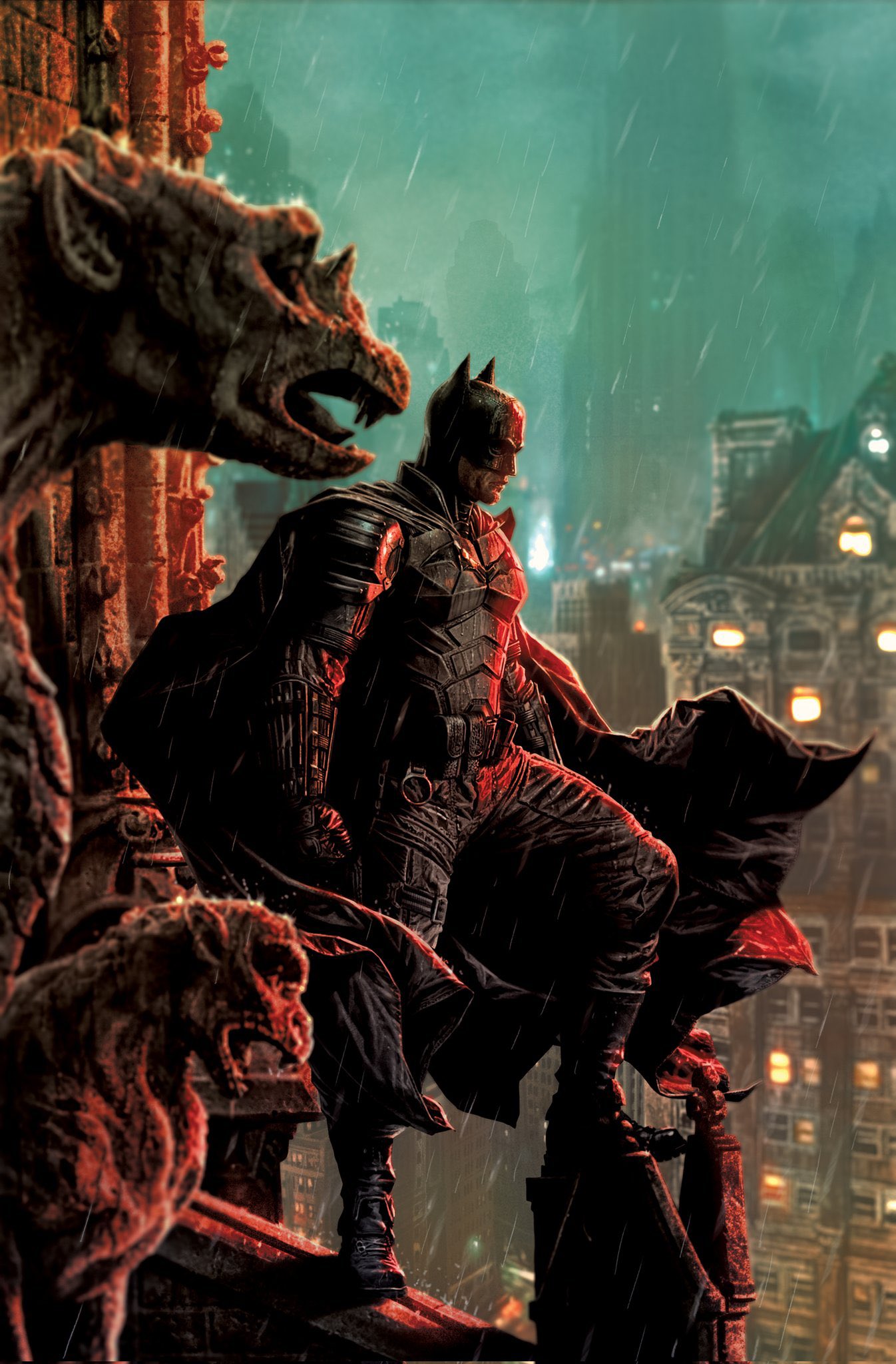 Batman Damned (Lee Bermejo) wallpaper [1834x3976] : r/Amoledbackgrounds