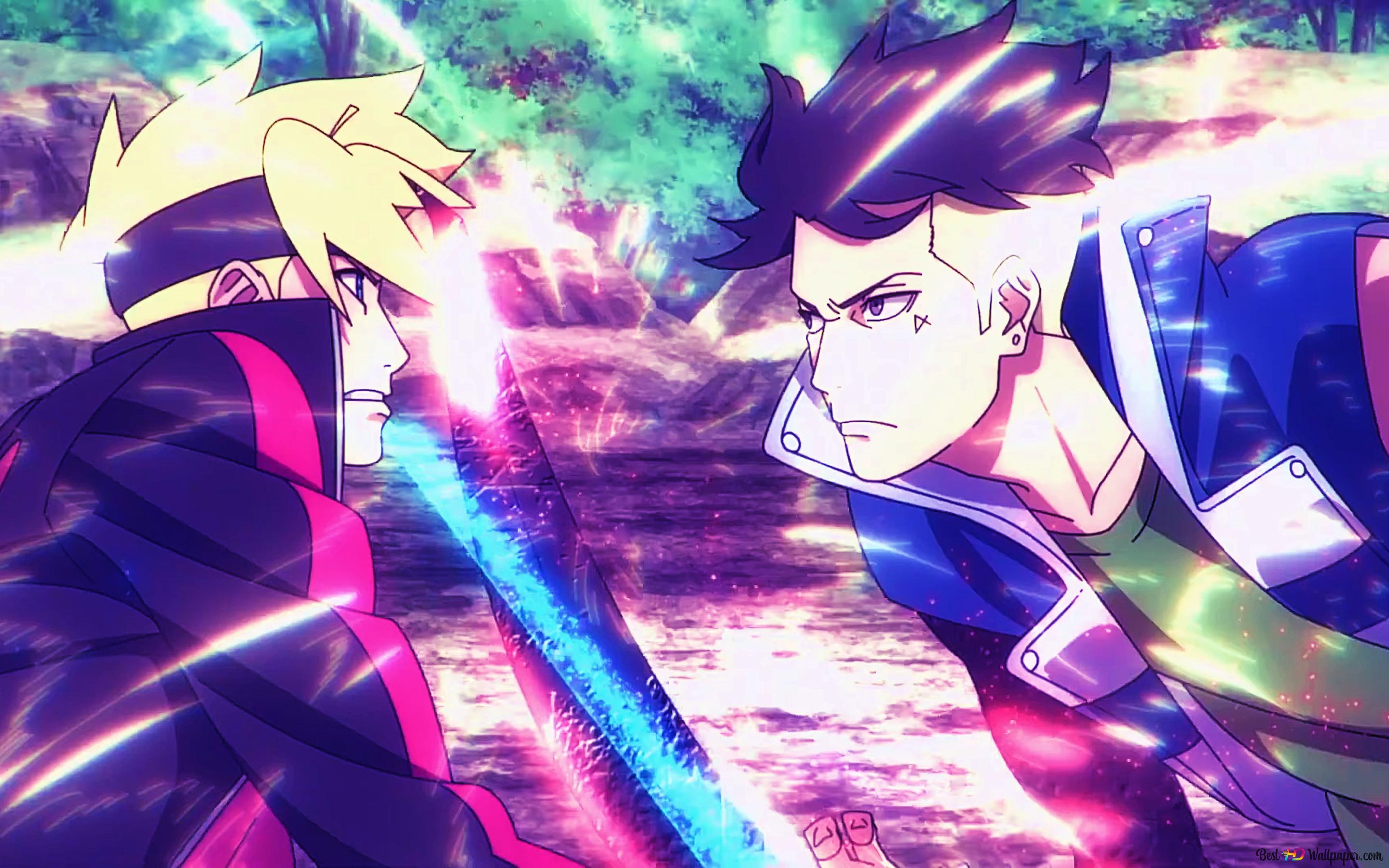HD Boruto vs Kawaki 4K wallpaper download