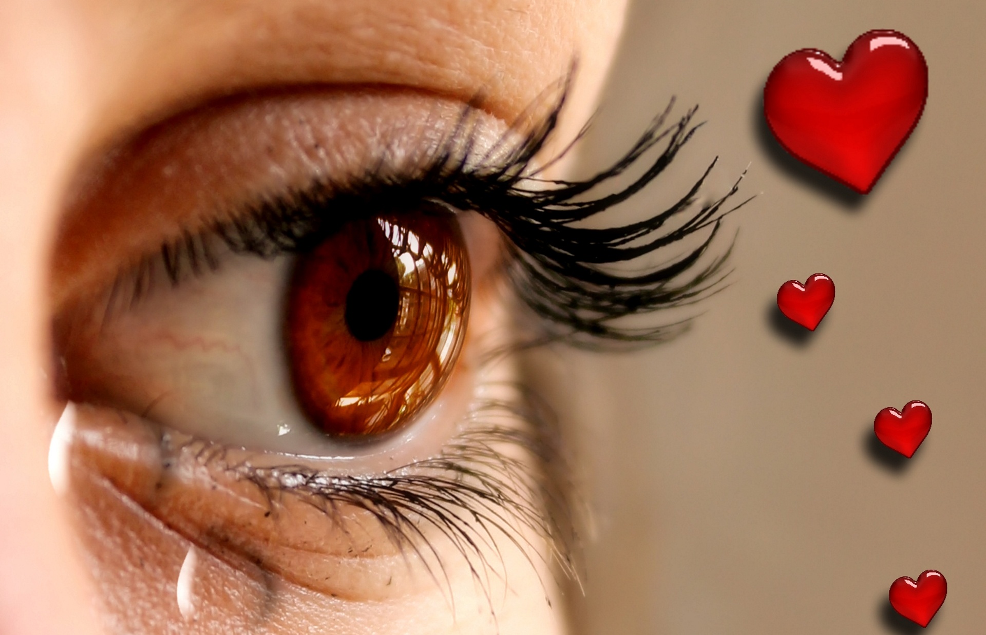 Download free photo of Woman, crying, tears, face, sad