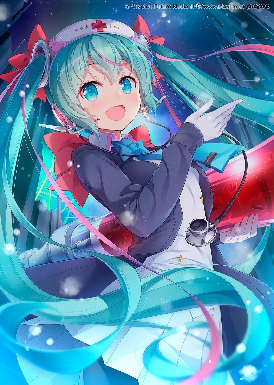 Nurse Miku [Vocaloid]. Anime, Anime gótico, Desenho de anime