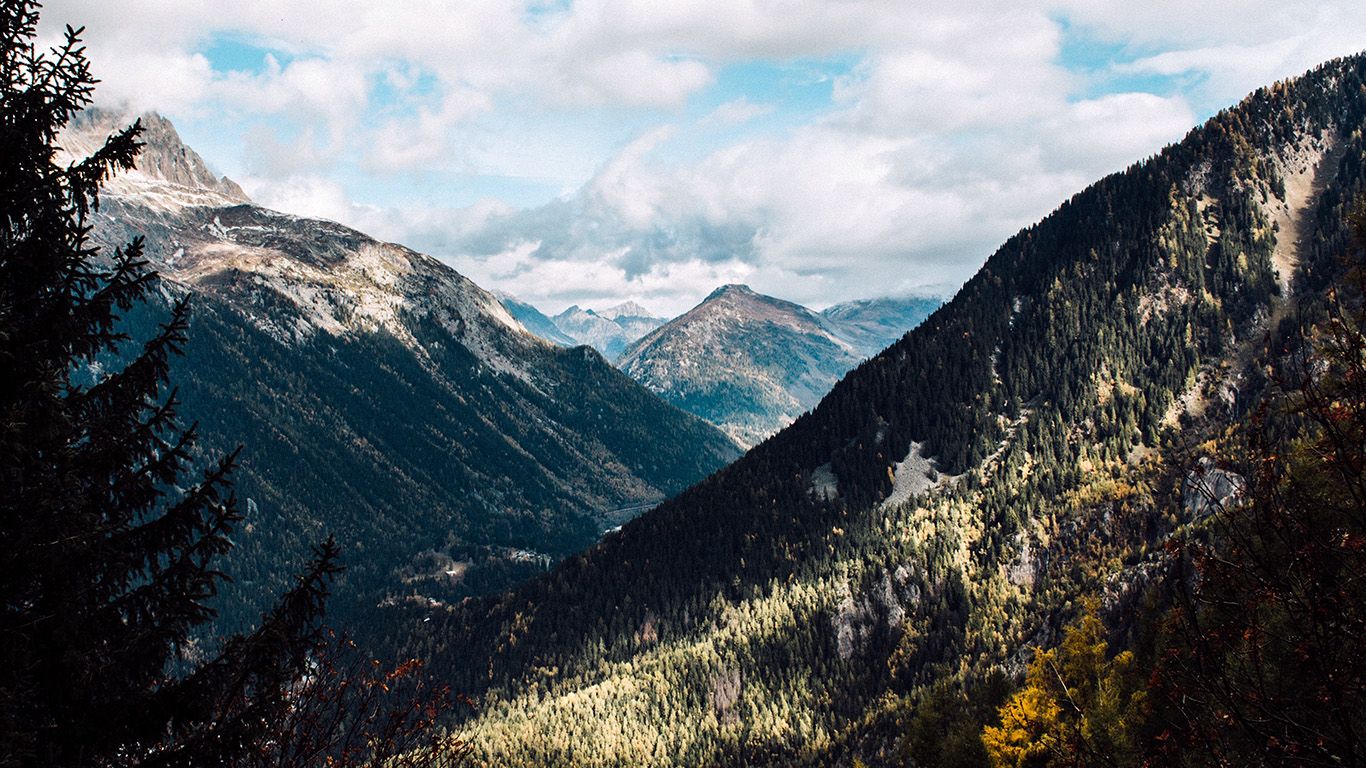 Wallpaper /ni35 Mountain Forest Summer Wood Nature/ Via. Laptop Wallpaper, Laptop Wallpaper Desktop Wallpaper, Macbook Air Wallpaper