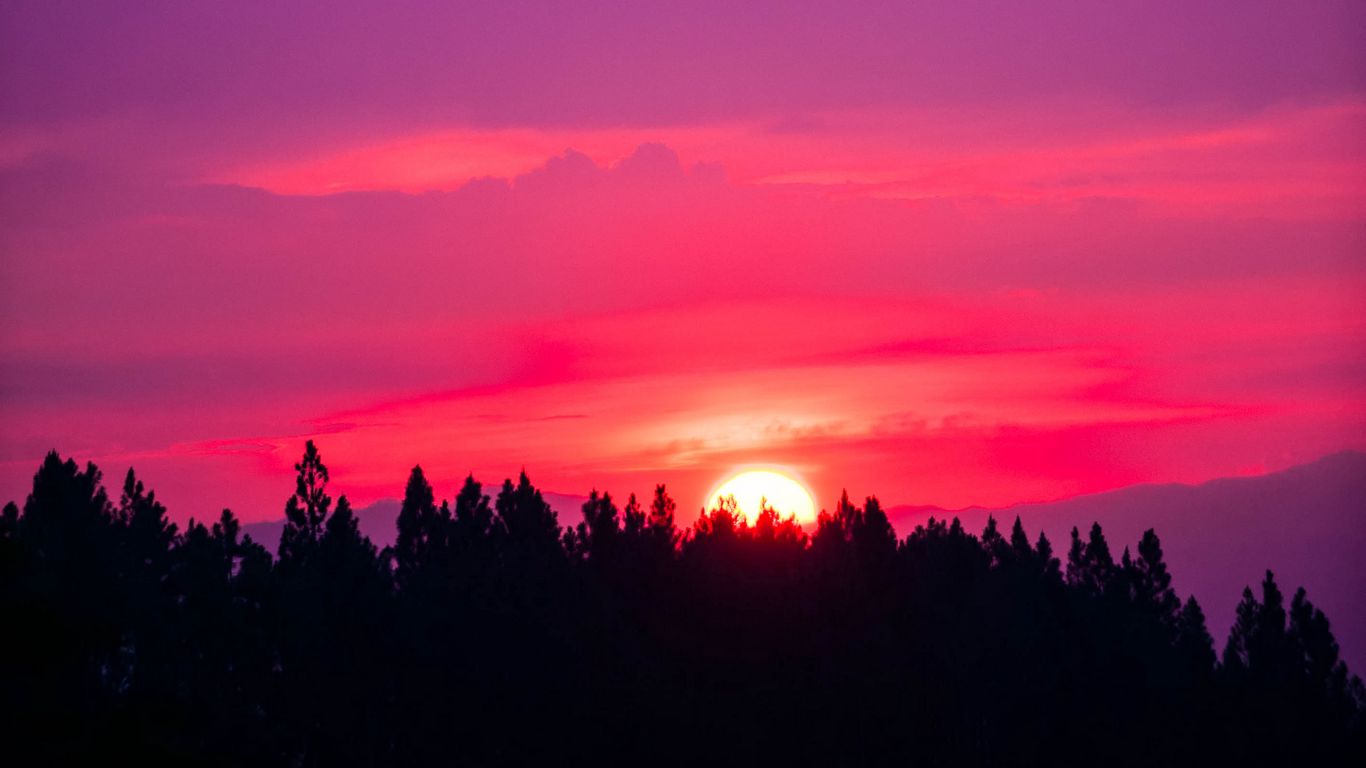 Aesthetic Sunset Laptop Wallpapers - Wallpaper Cave