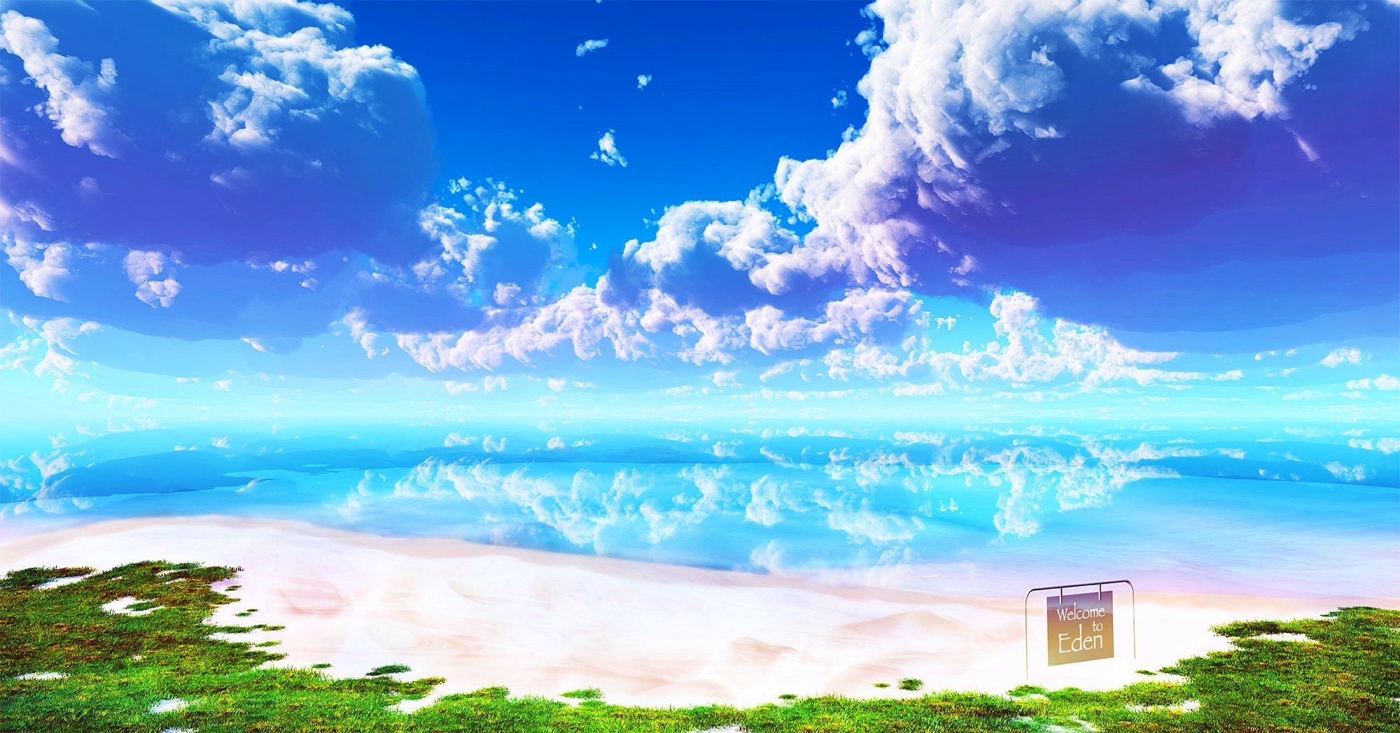Anime Sea Wallpaper