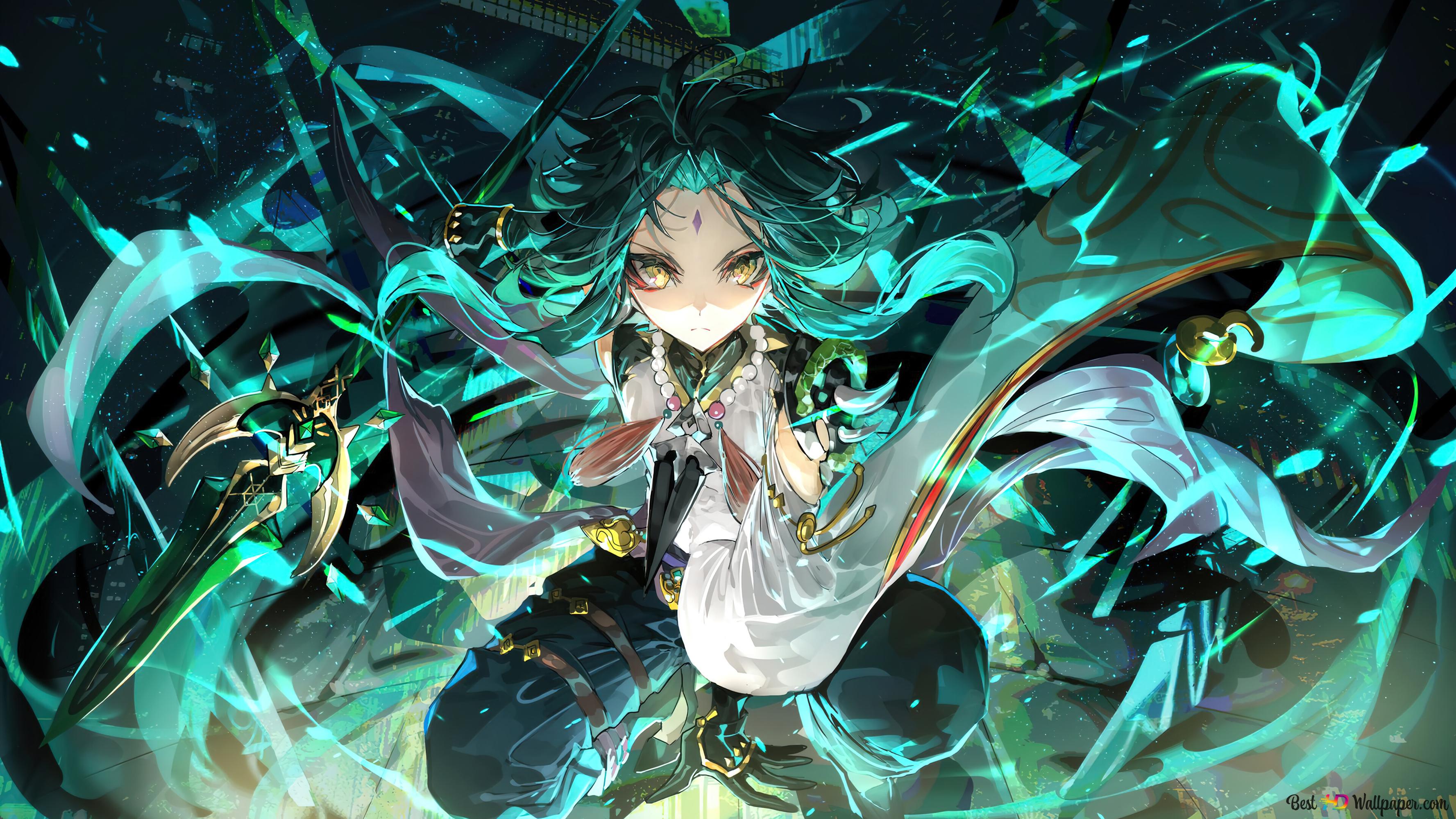 Xiao. Genshin Impact [Anime Video Game] 4K wallpaper download