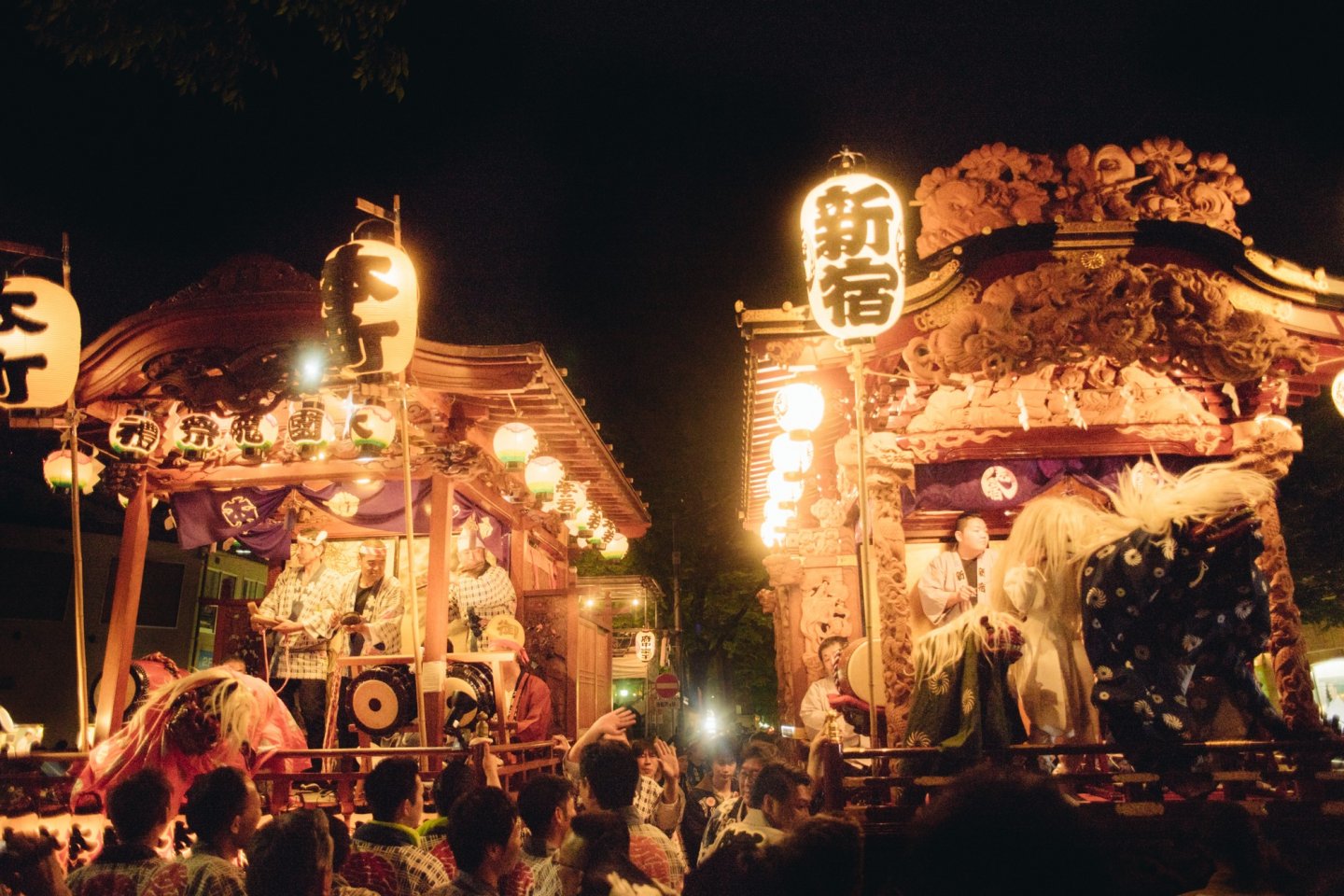 Kurayami Matsuri in Fuuchu 2024 in Tokyo