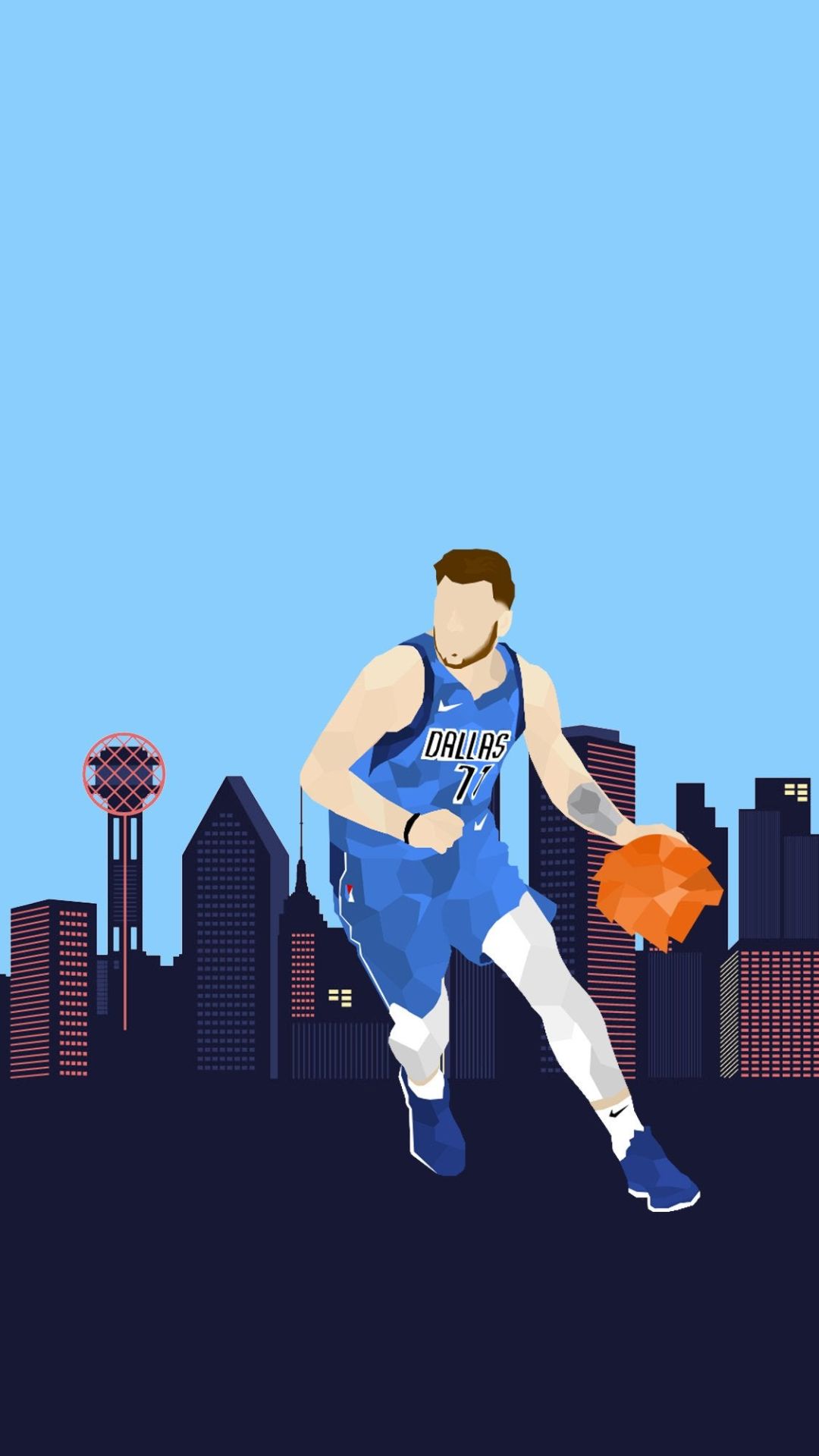 Luka Dončić iPhone Wallpaper