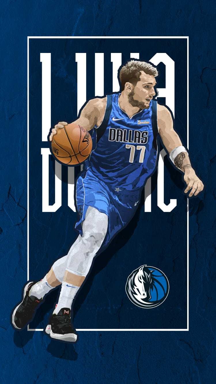Wallpaper / Sports Luka Dončić Phone Wallpaper, Dallas Mavericks, 750x1334 free download