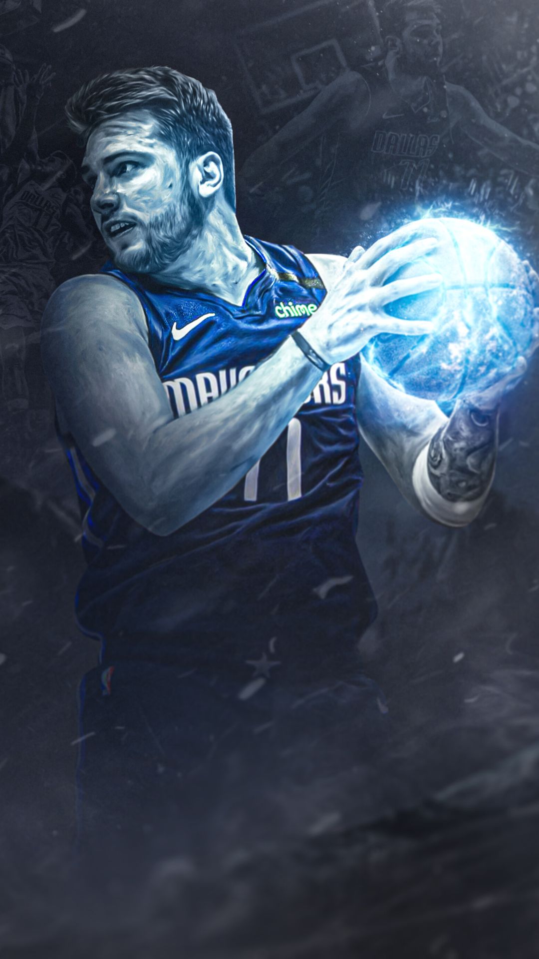 Luka Dončić Phone Wallpaper