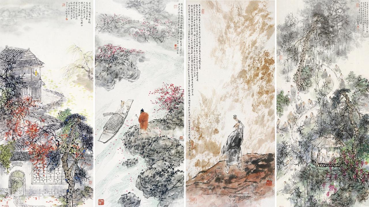 Chinese Ink Wash Painter Presents 13 Year Retrospective