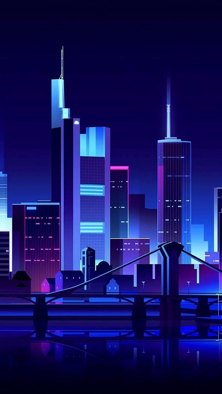 Cityscape. Vaporwave wallpaper, Minimalist wallpaper, Best iphone wallpaper
