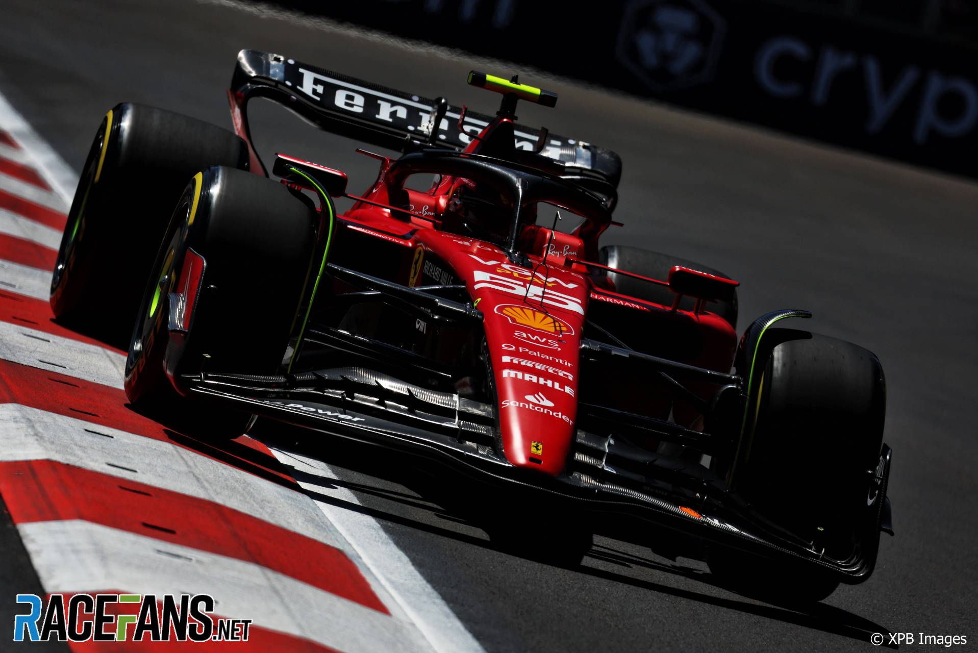 Carlos Sainz Jr, Ferrari, Baku City Circuit, 2023 · RaceFans