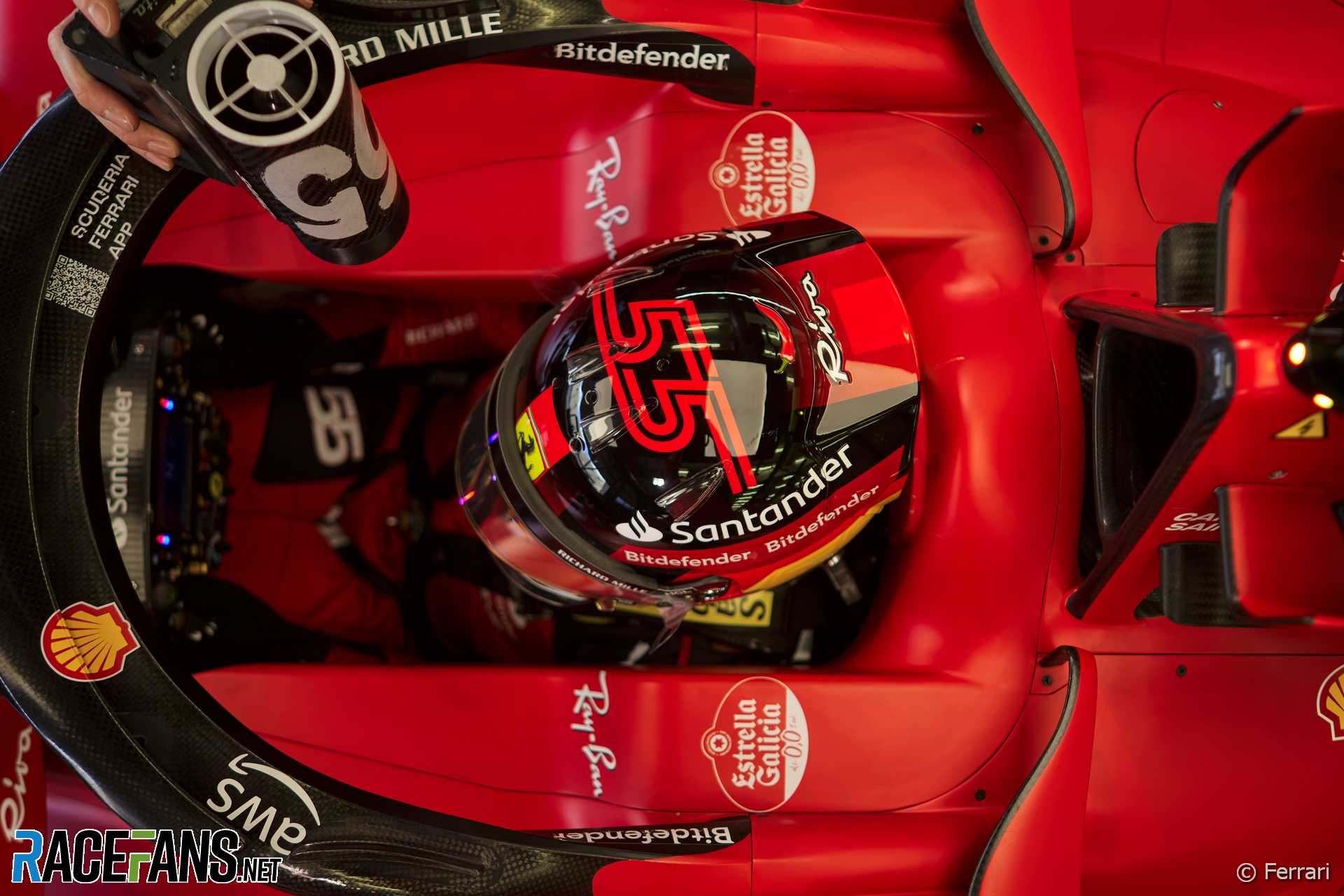 Carlos Sainz Jnr, Ferrari, Bahrain International Circuit, 2023 Pre Season Test · RaceFans