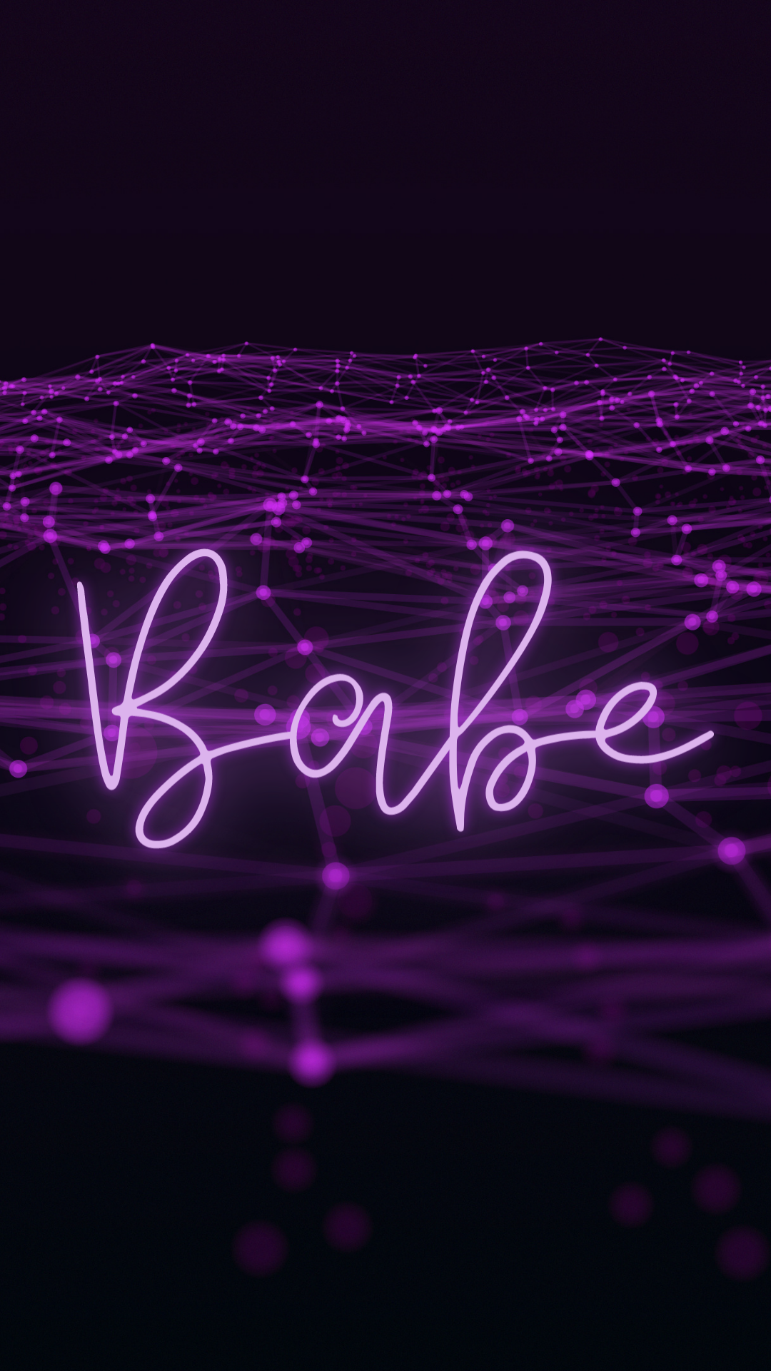 Neon Baddie Wallpaper