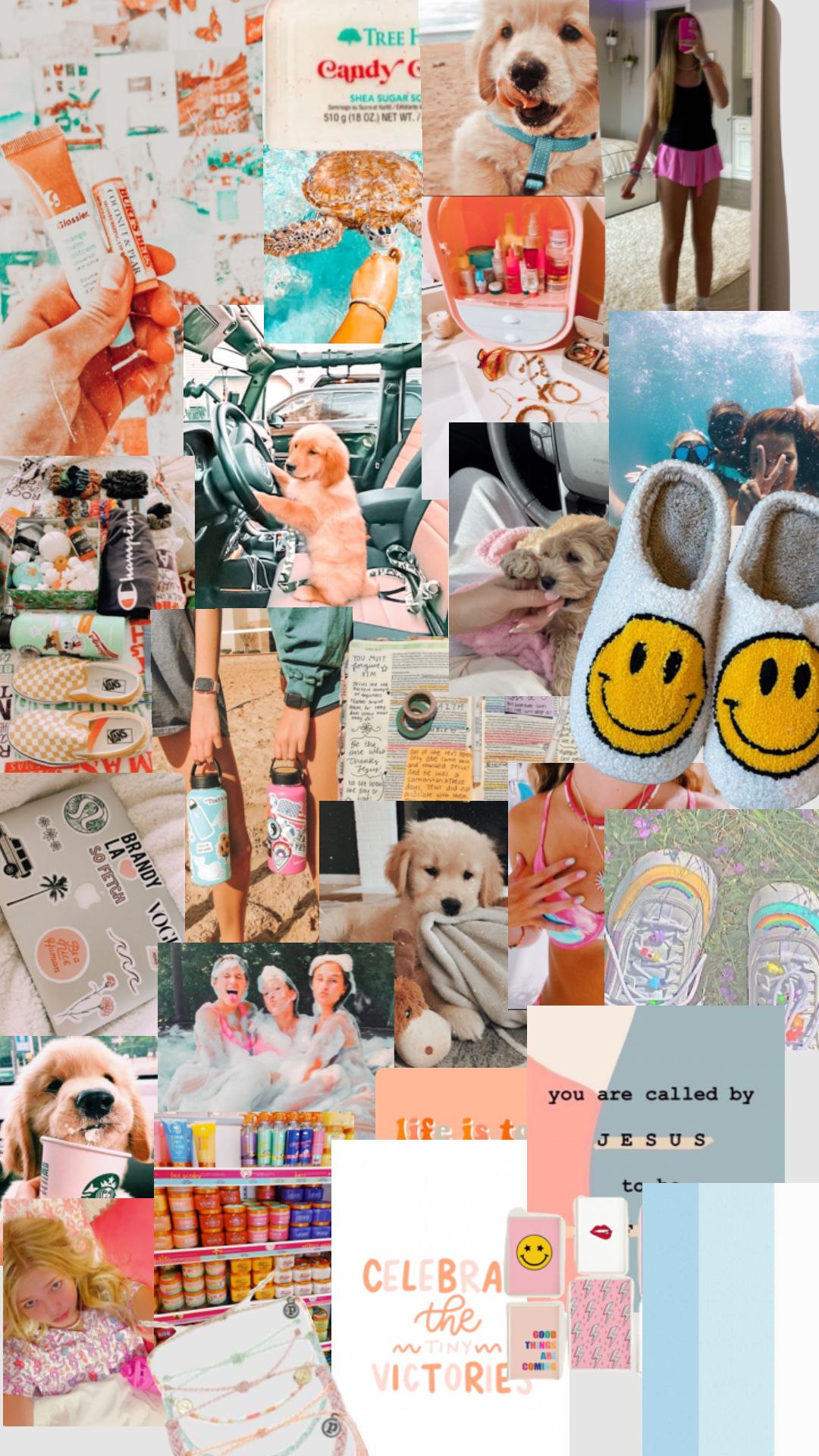 Cute summer wallpaper, iPhone wallpaper preppy, Preppy wallpaper