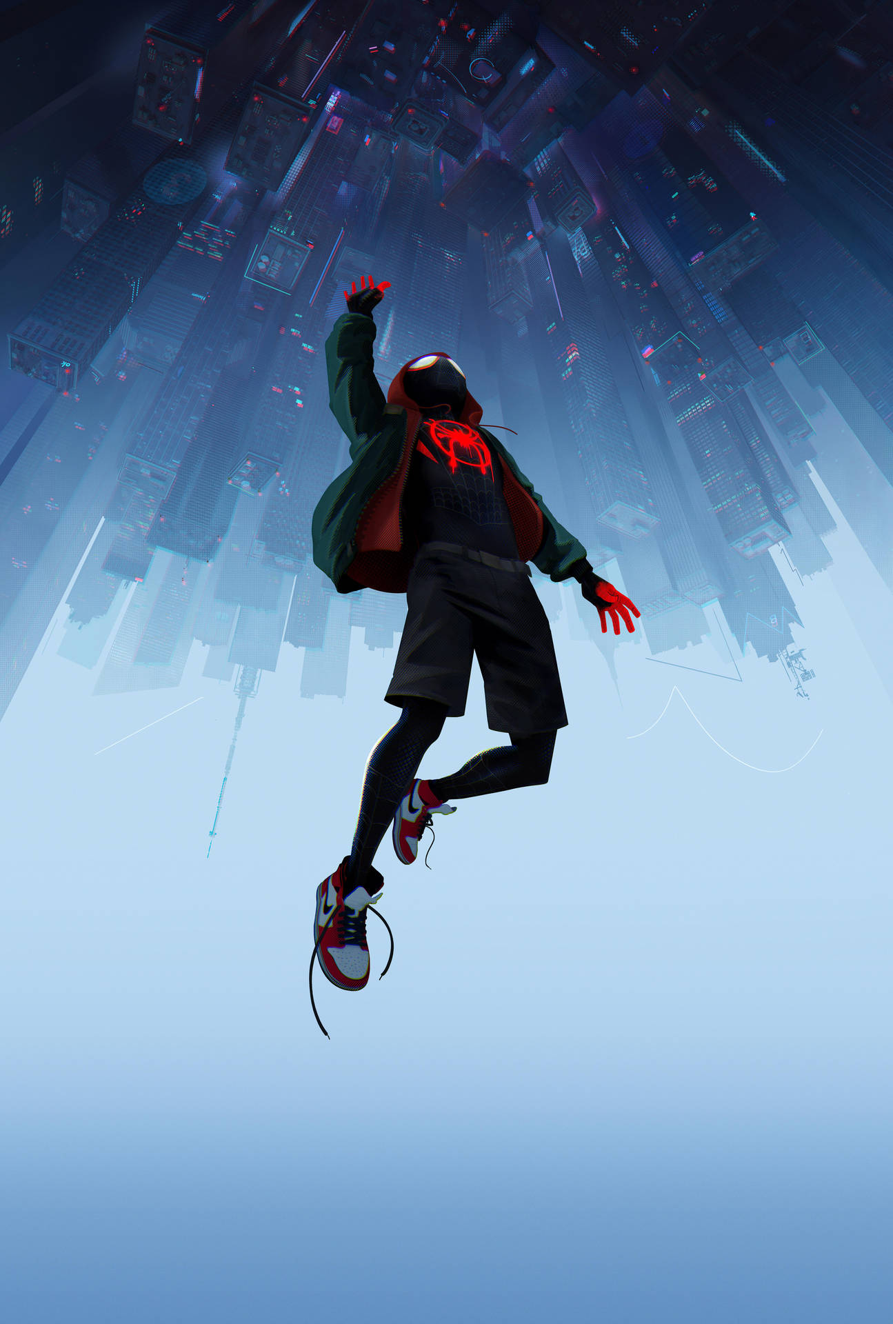 Download Miles Morales Falling Upside