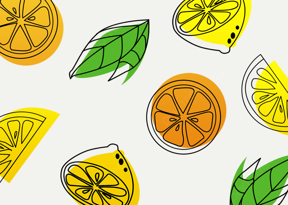 Summer Citrusy Vector Wallpaper Background, Summer, Citrus, Vector Wallpaper Background Image And Wallpaper for Free Download