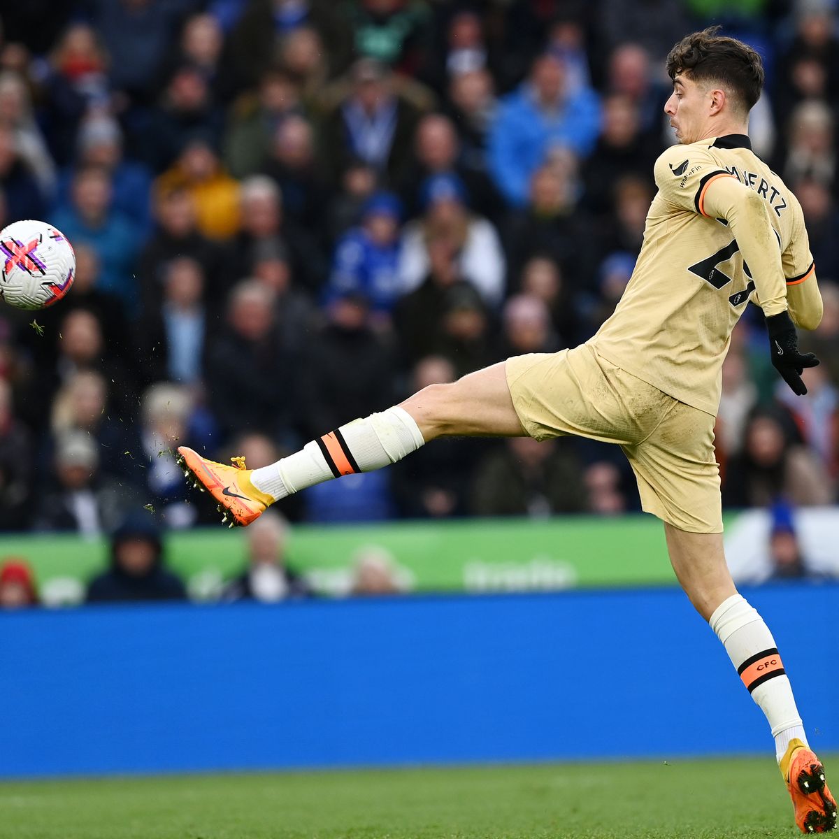 New image emerge of bizarre Kai Havertz Chelsea injury after horror Daniel Amartey tackle