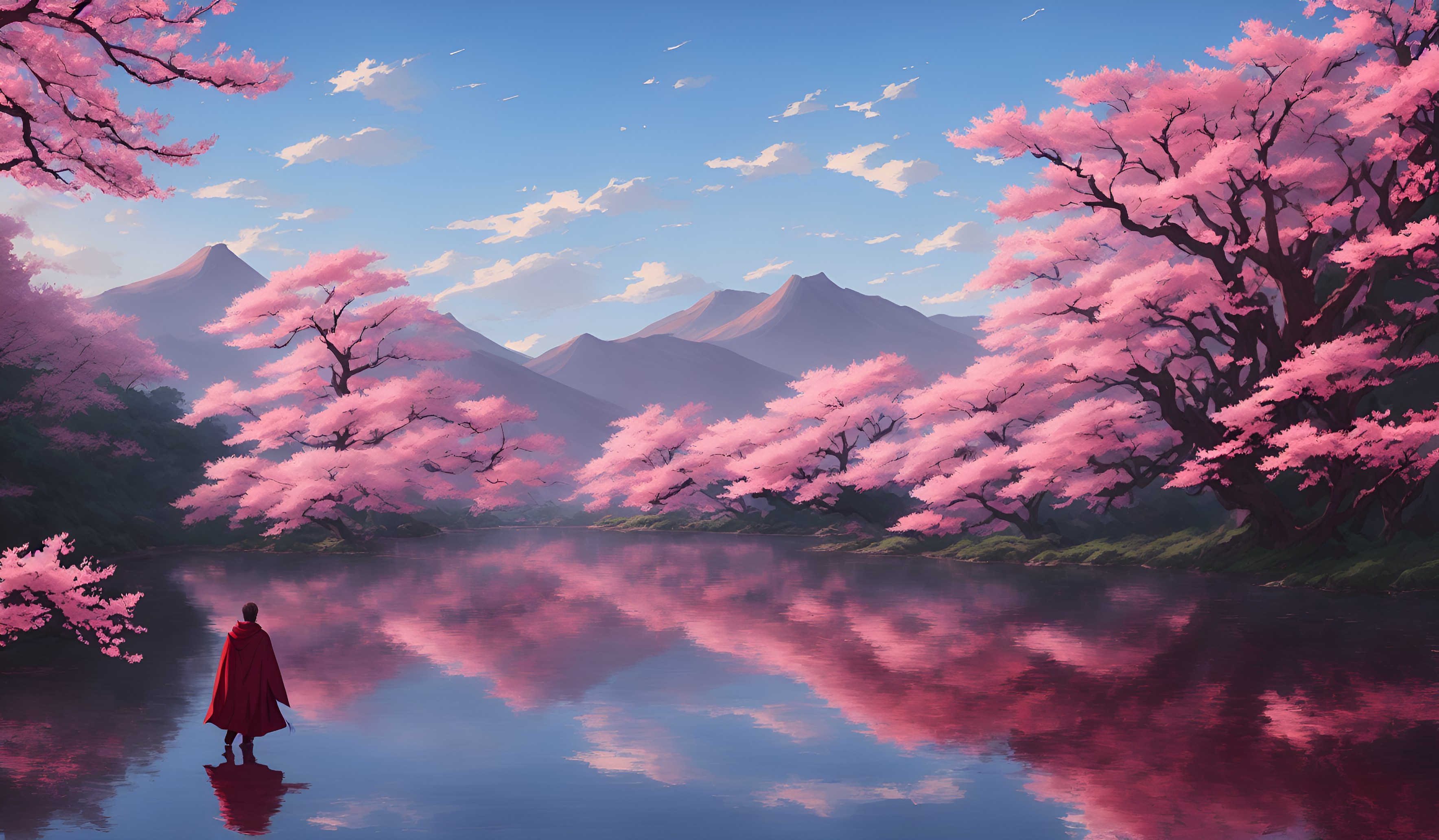 Anime Landscape HD Wallpaper and Background
